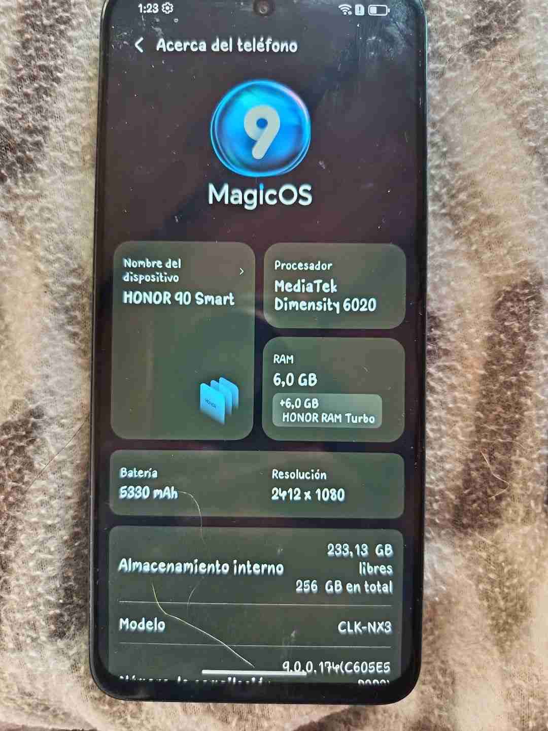 Celular Honor con cámara dañada - miniatura 5