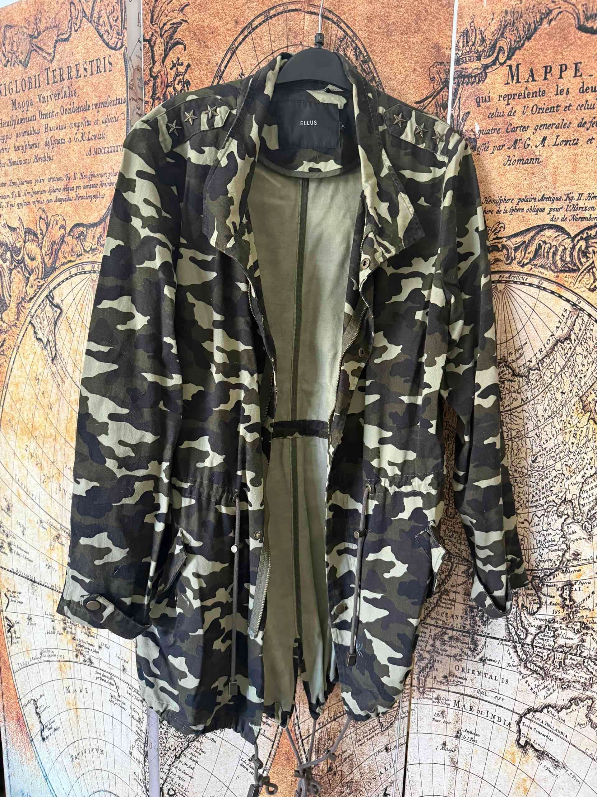 Chaqueta militar Ellus camuflada - miniatura 1