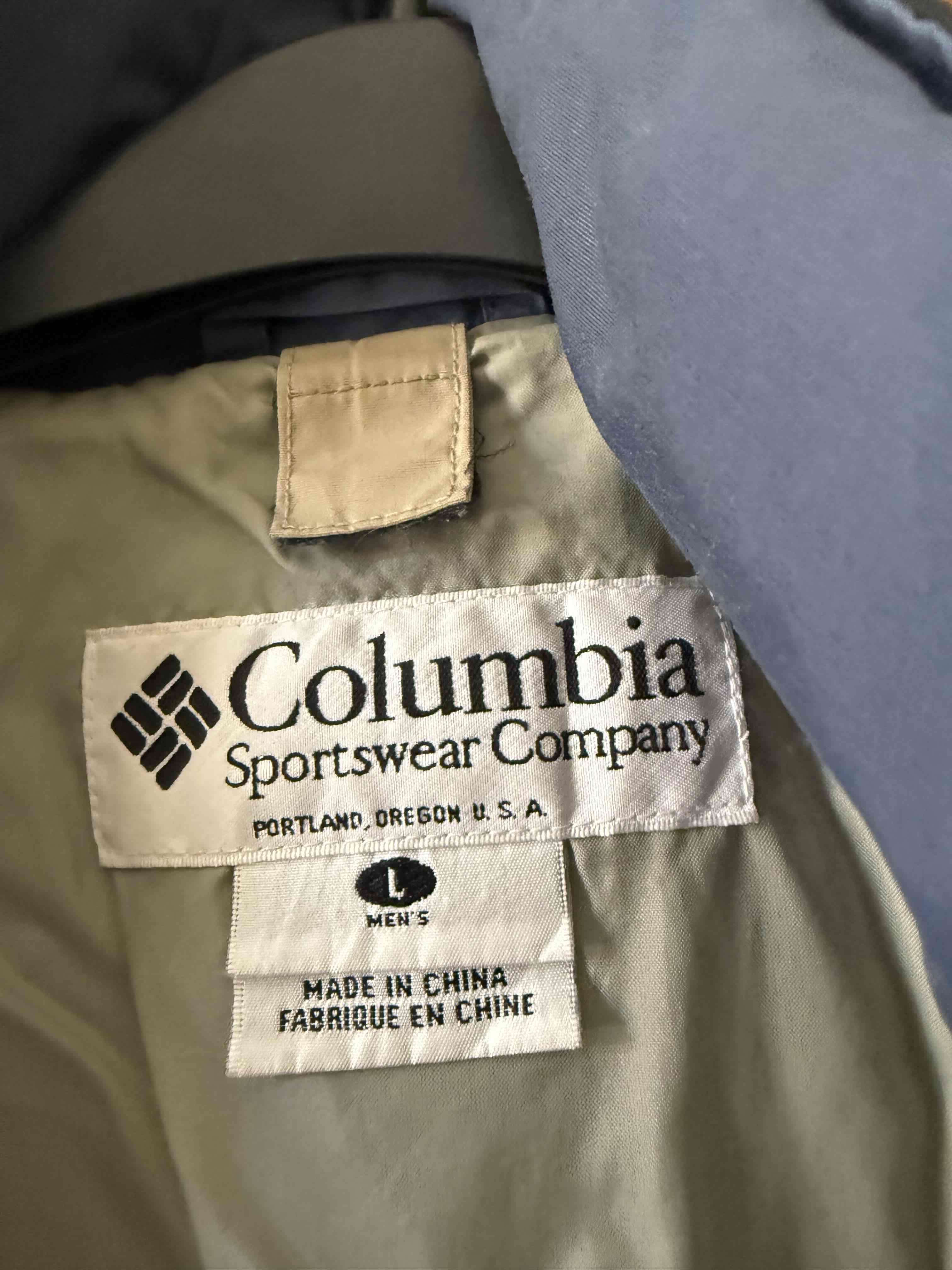 Chaqueta Columbia beige y negra - miniatura 2