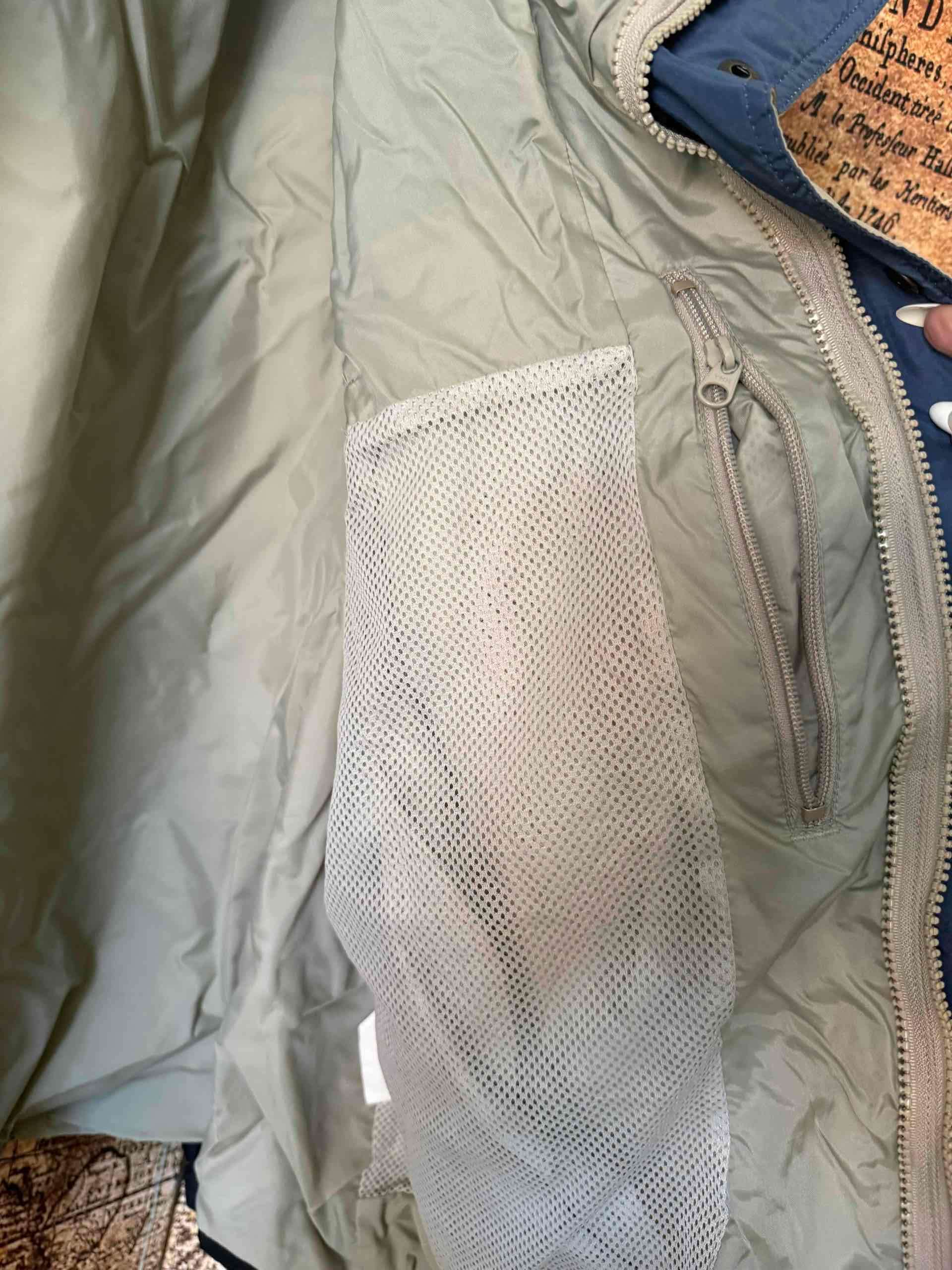 Chaqueta Columbia beige y negra - miniatura 3