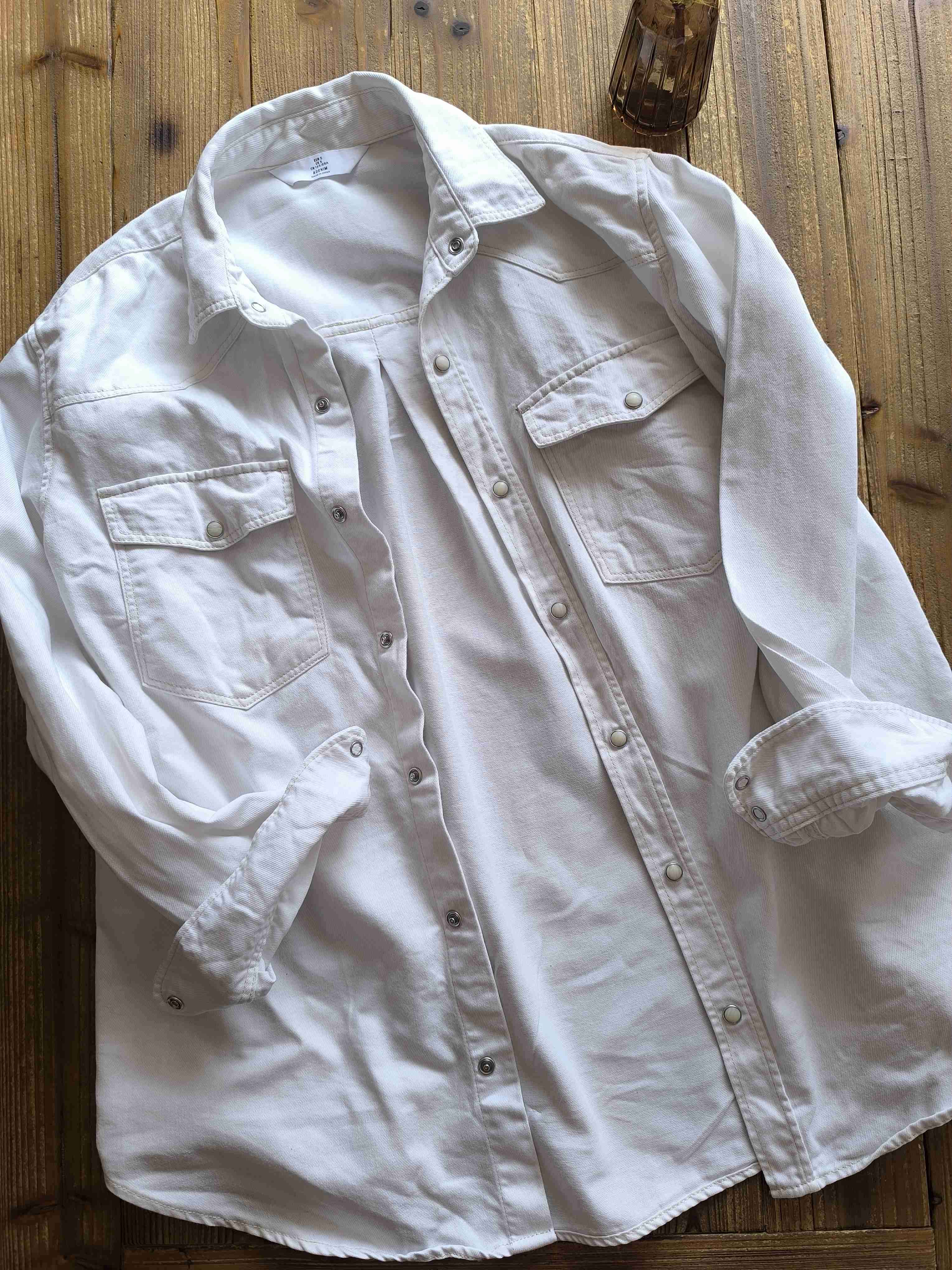 Sobrecamisa beige - miniatura 2