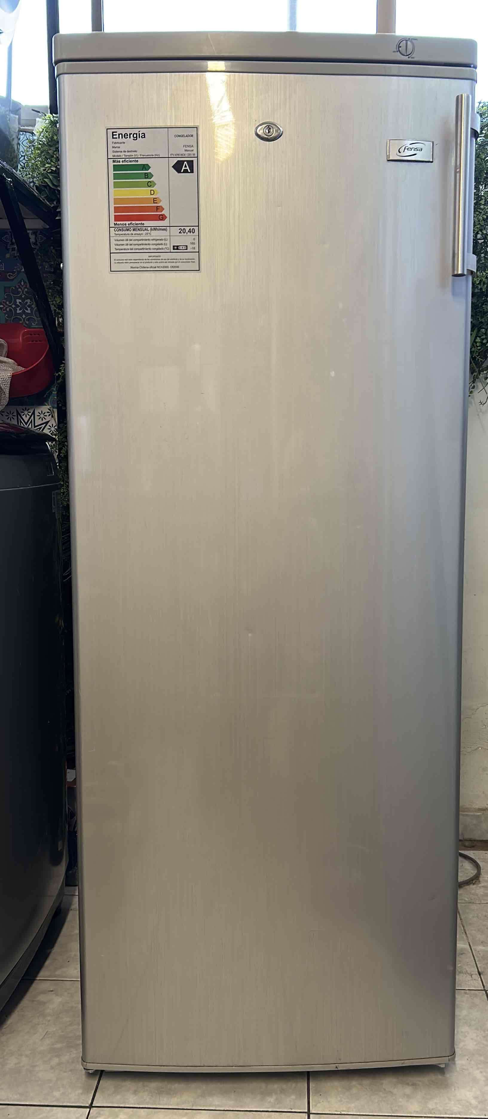 Congelador vertical Fensa plata - miniatura 1