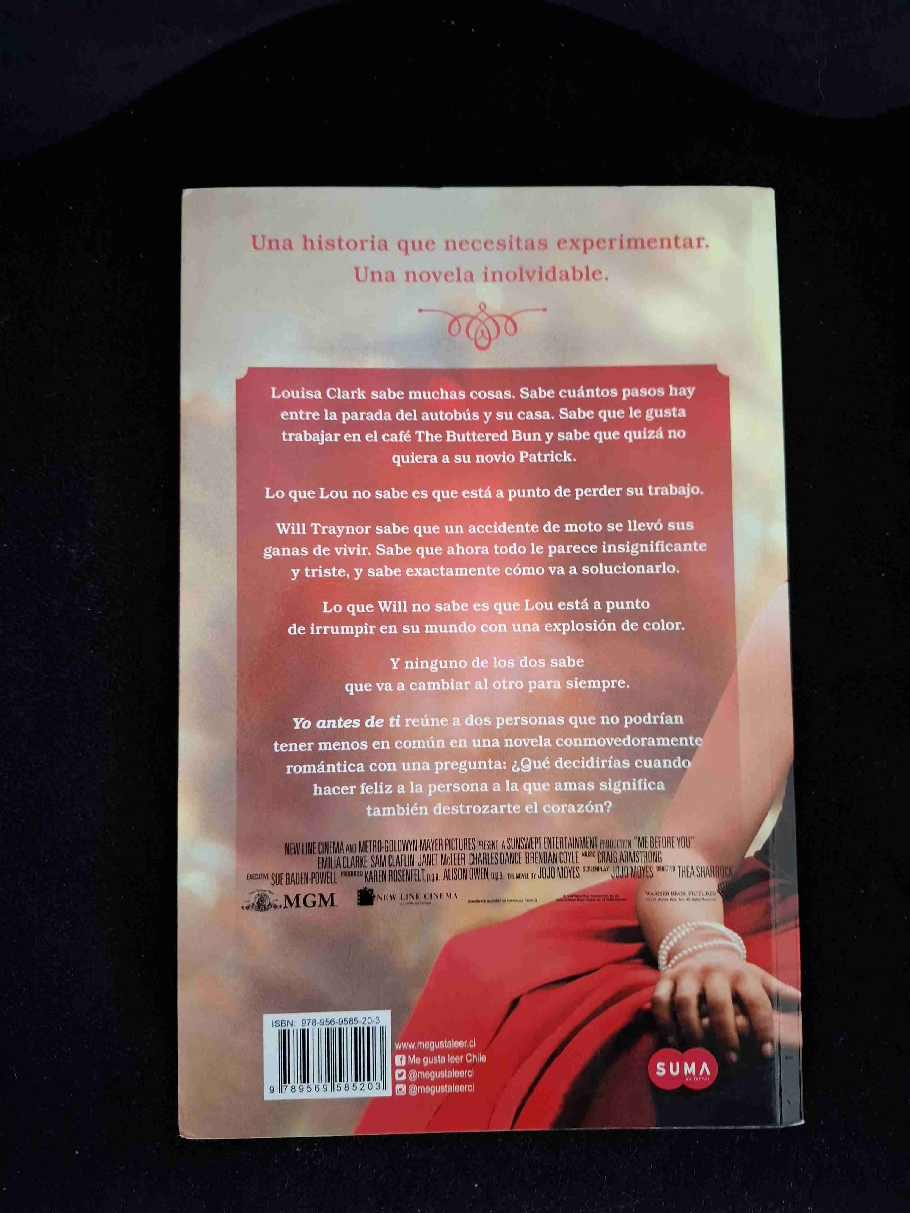 Yo antes de ti -Jojo Moyes - 2