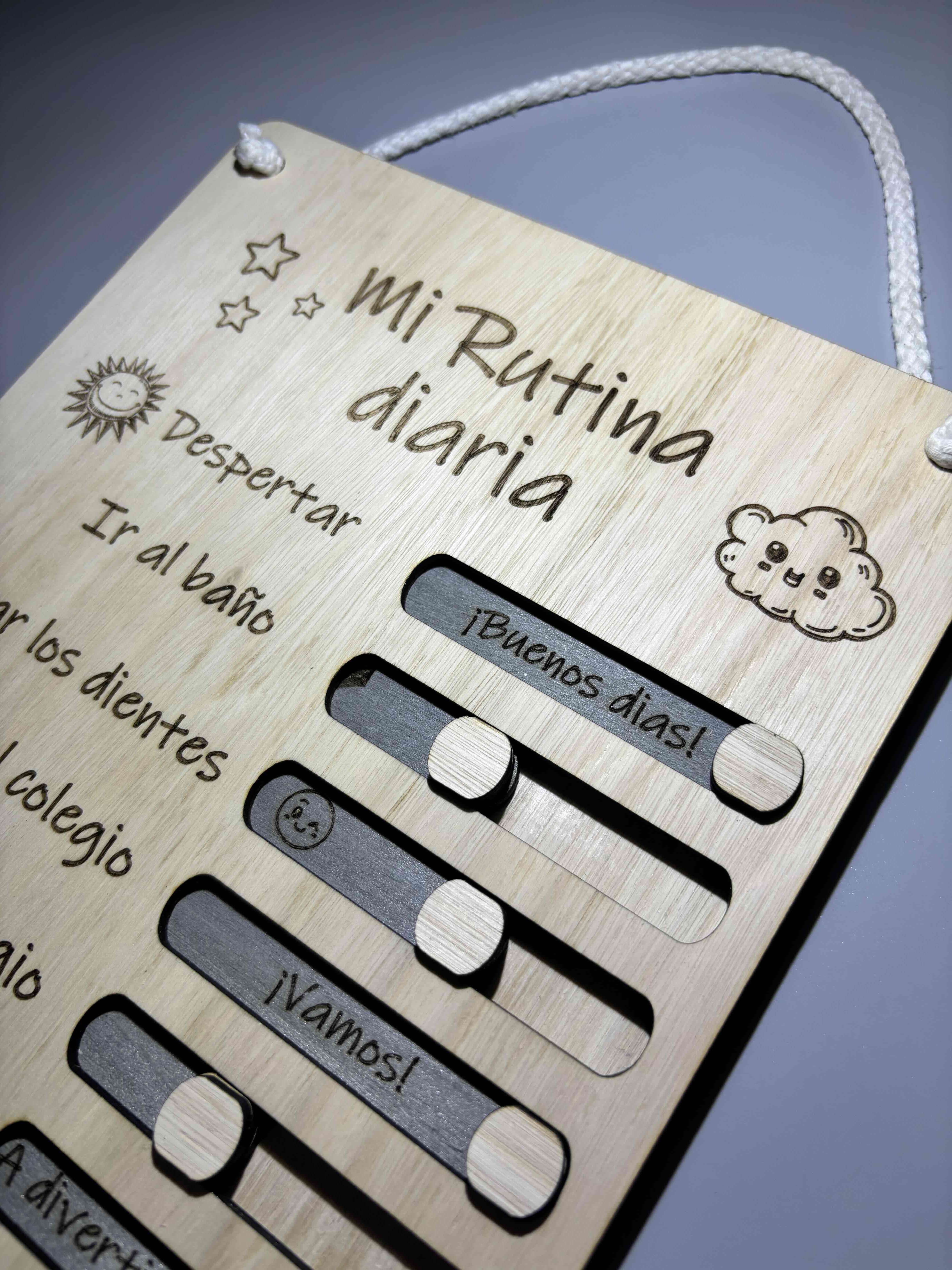 Tabla de rutina diaria infantil - miniatura 2