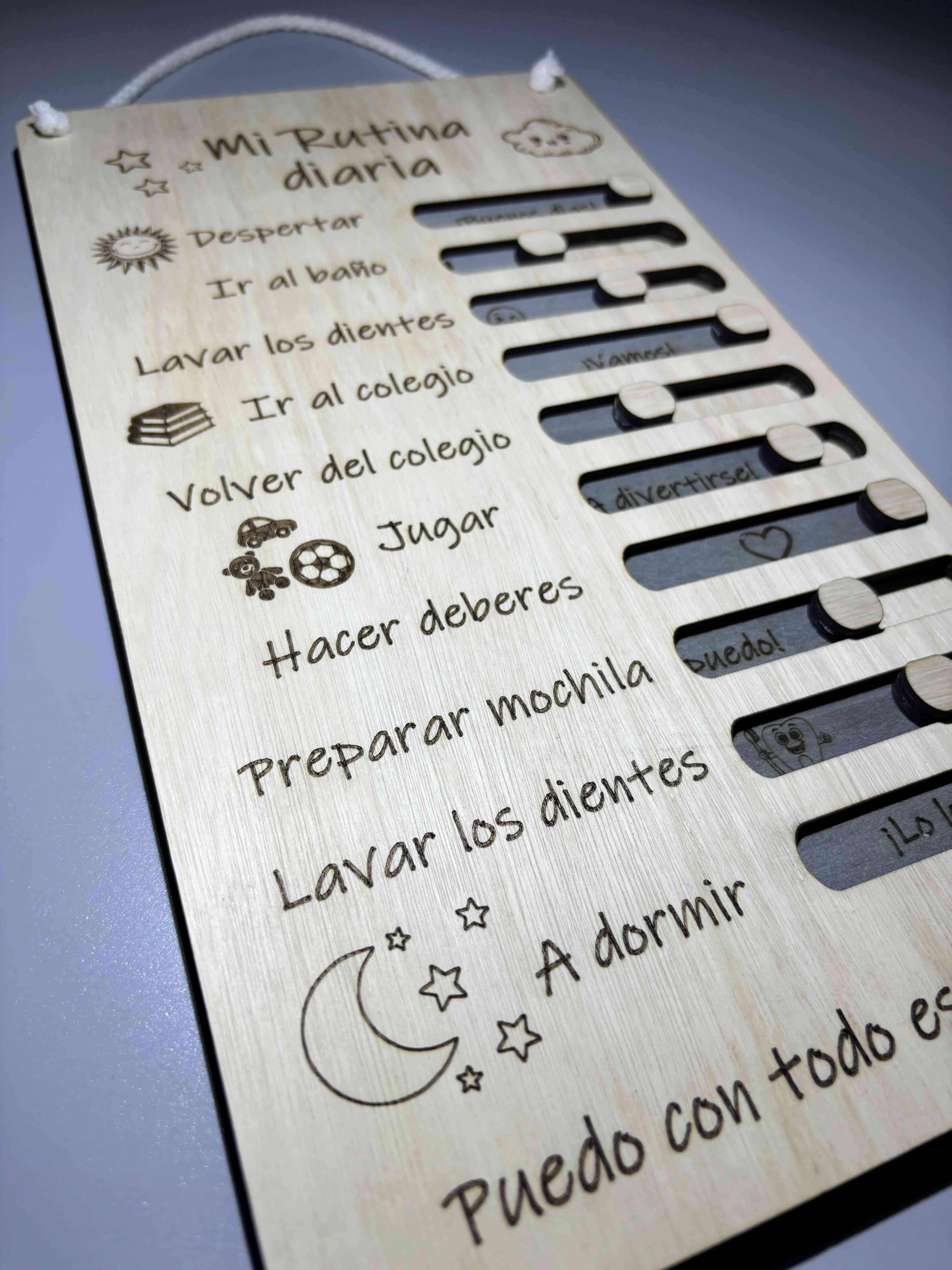 Tabla de rutina diaria infantil - miniatura 4