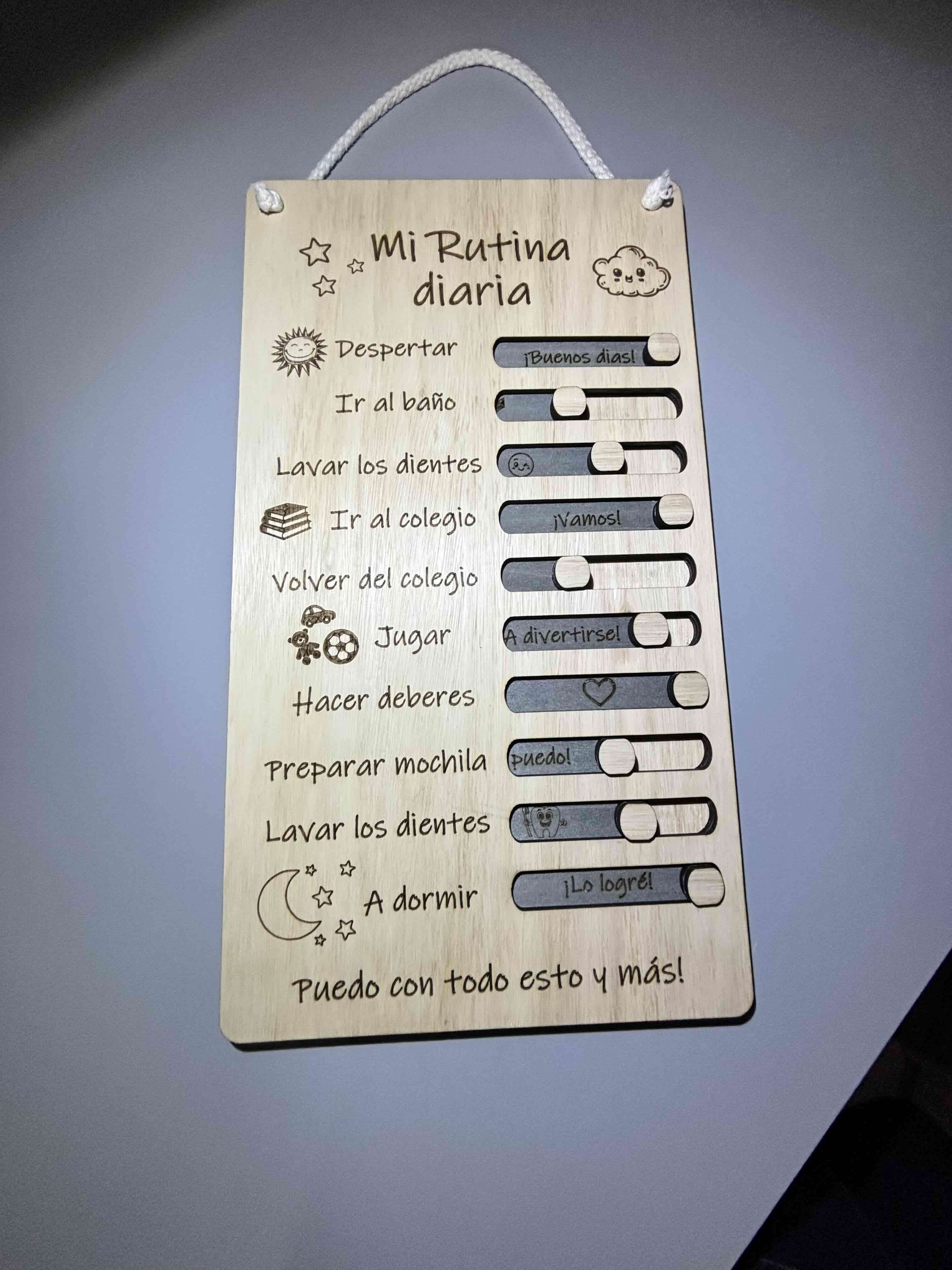 Tabla de rutina diaria infantil - miniatura 5