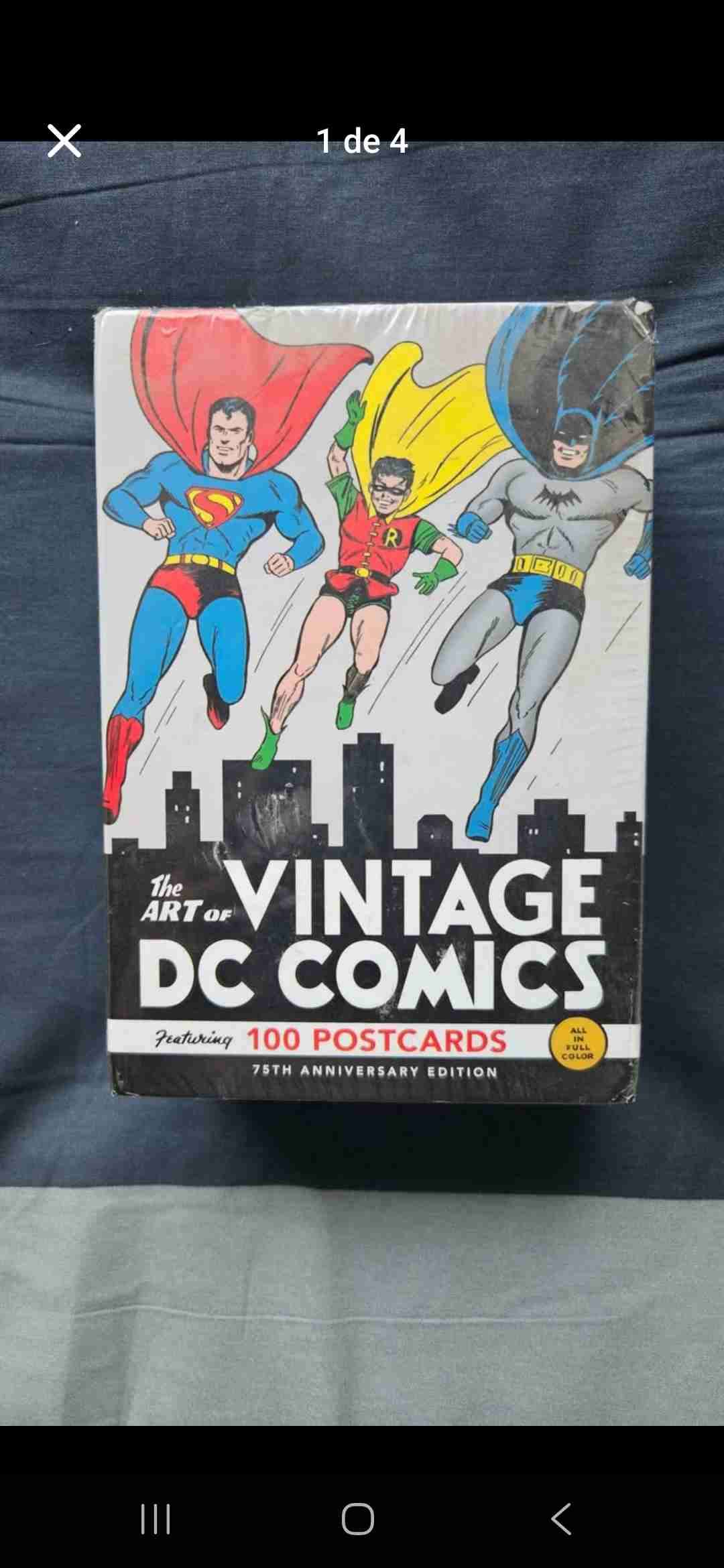 Set de postales vintage DC Comics - miniatura 1