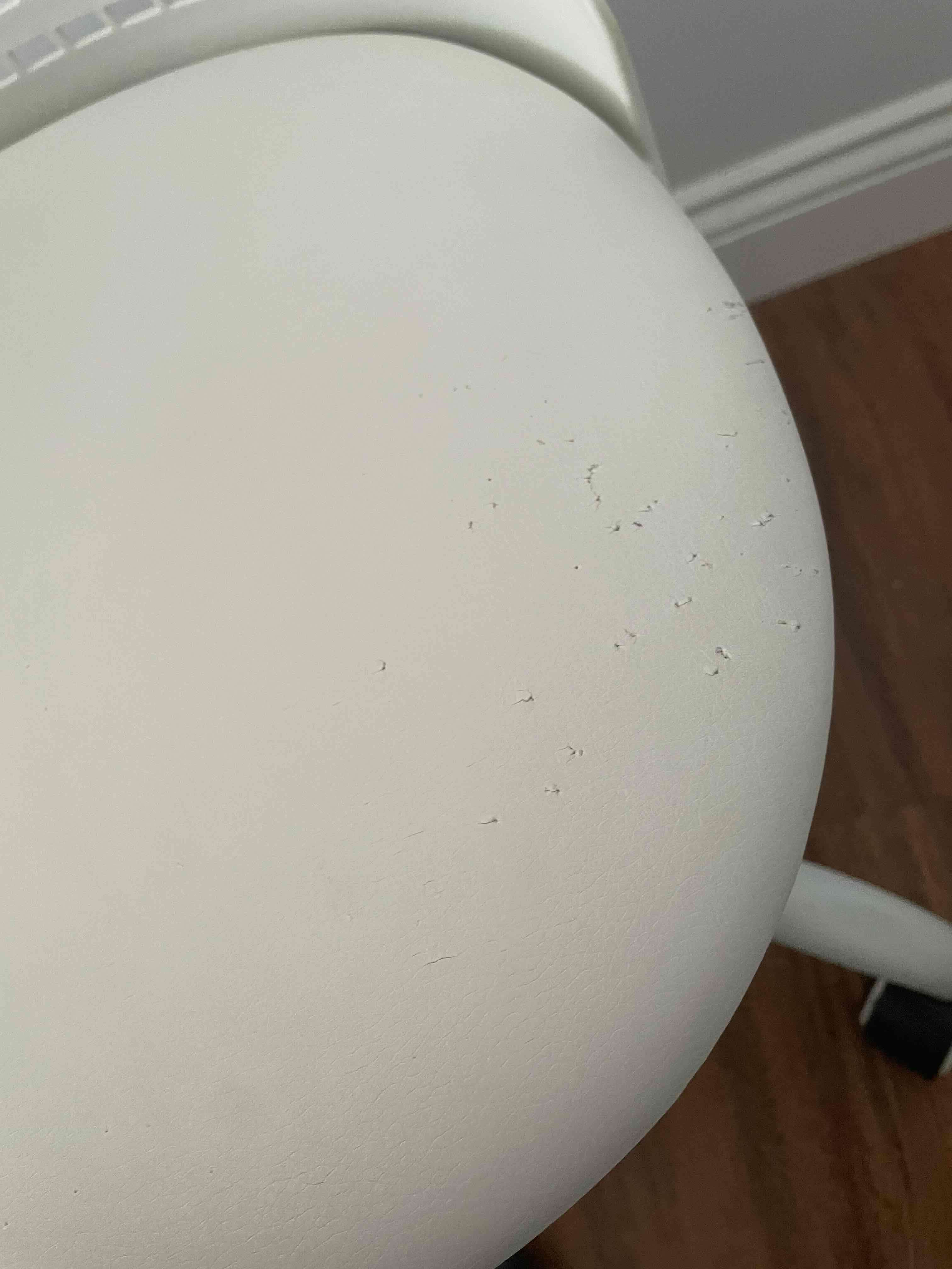 Silla de oficina blanca - miniatura 3