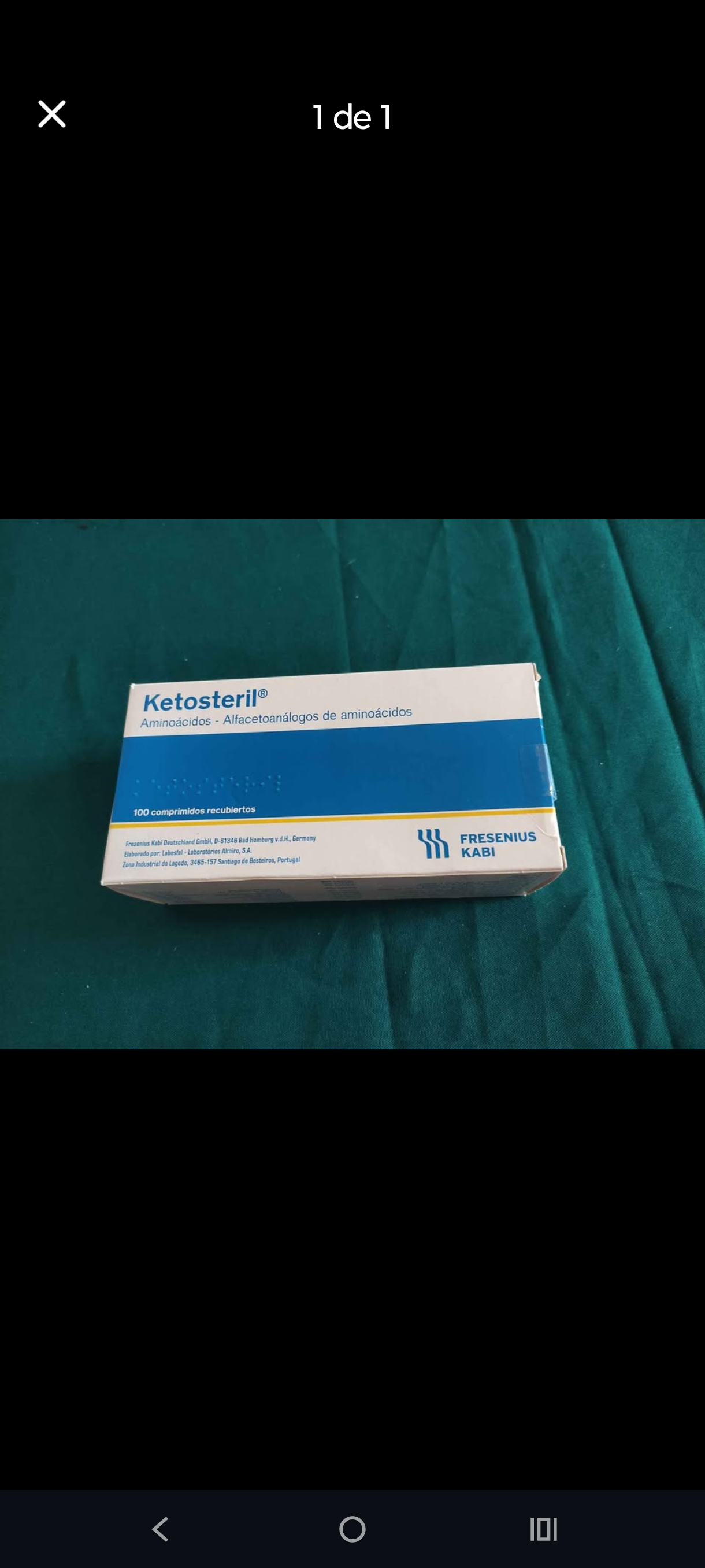 Ketosteril 100 comprimidos - miniatura 1
