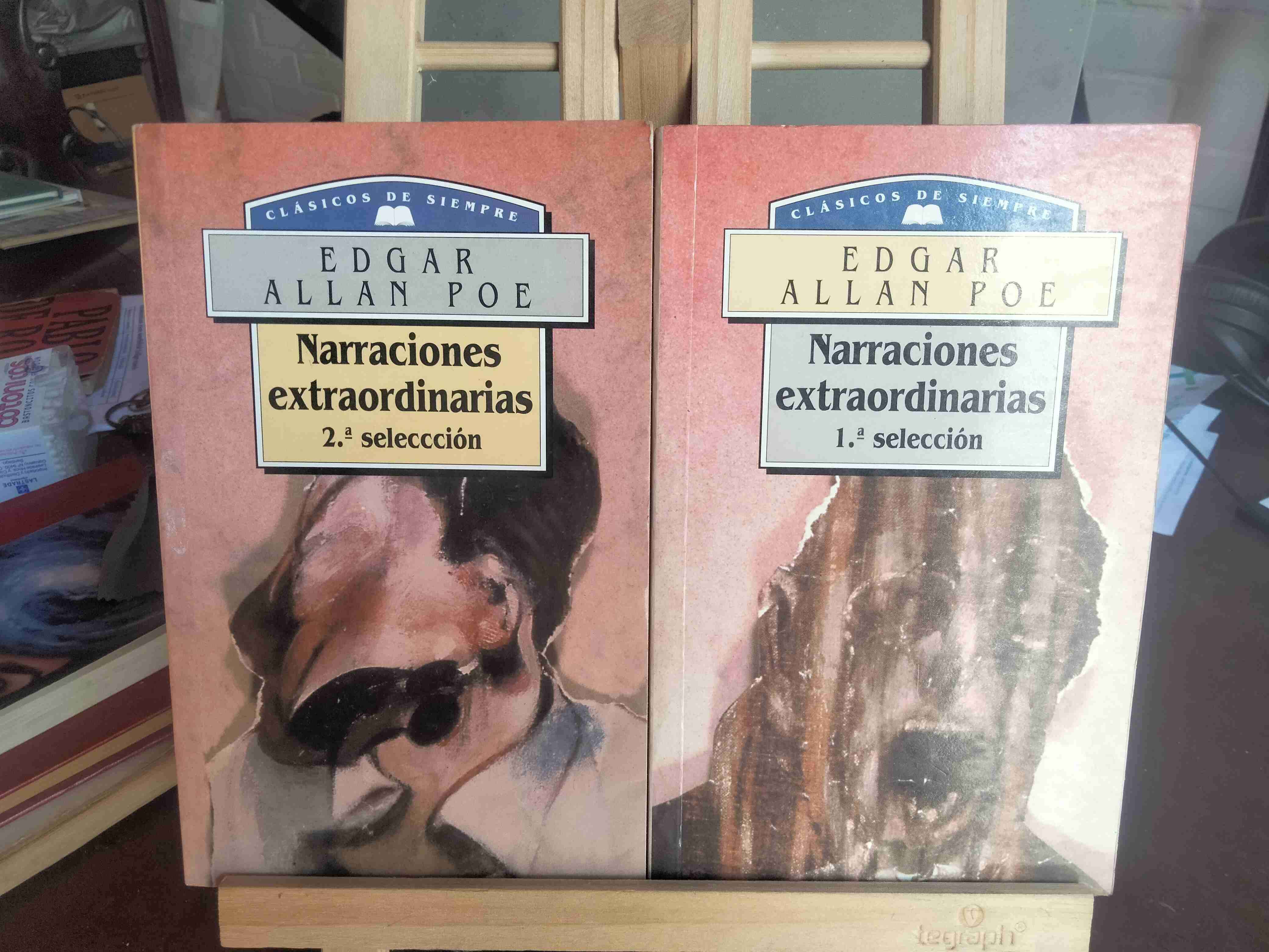 Libros 'Narraciones extraordinarias' Edgar Allan Poe