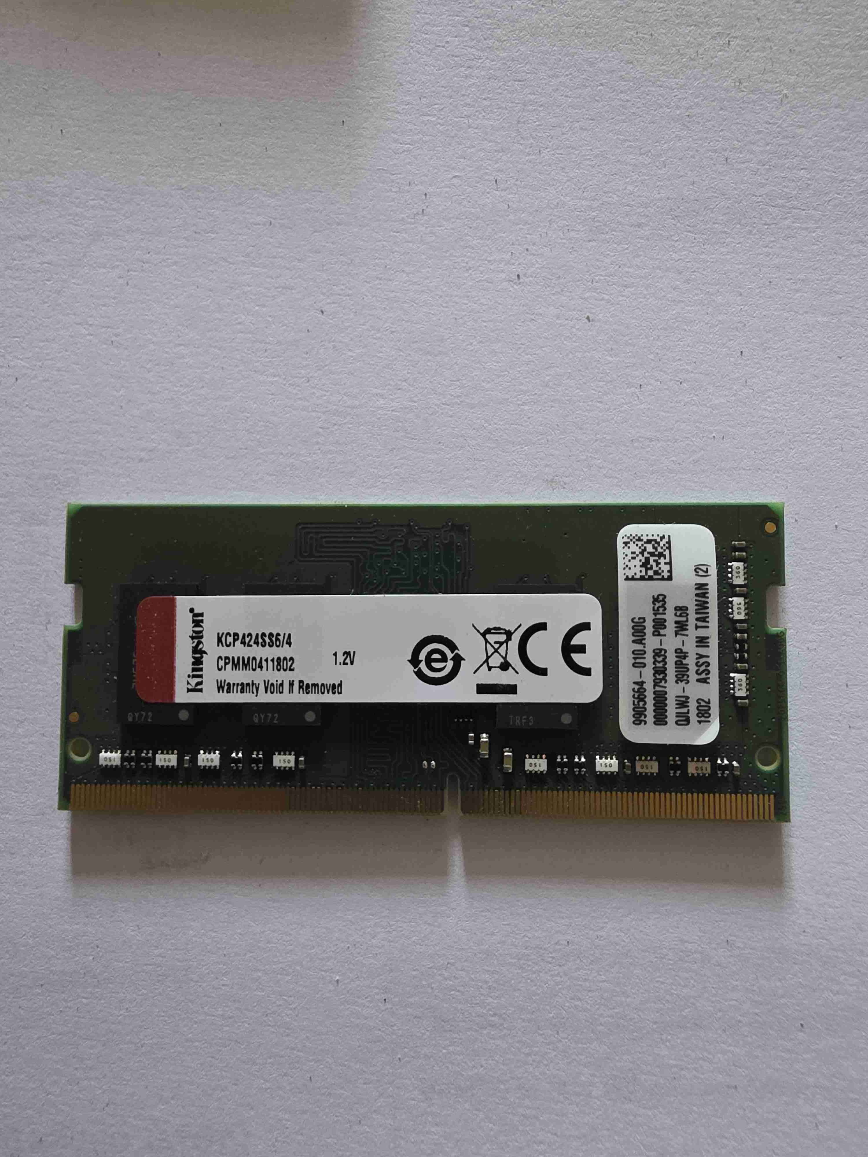 Modulo de memoria Kingston 4GB - miniatura 3