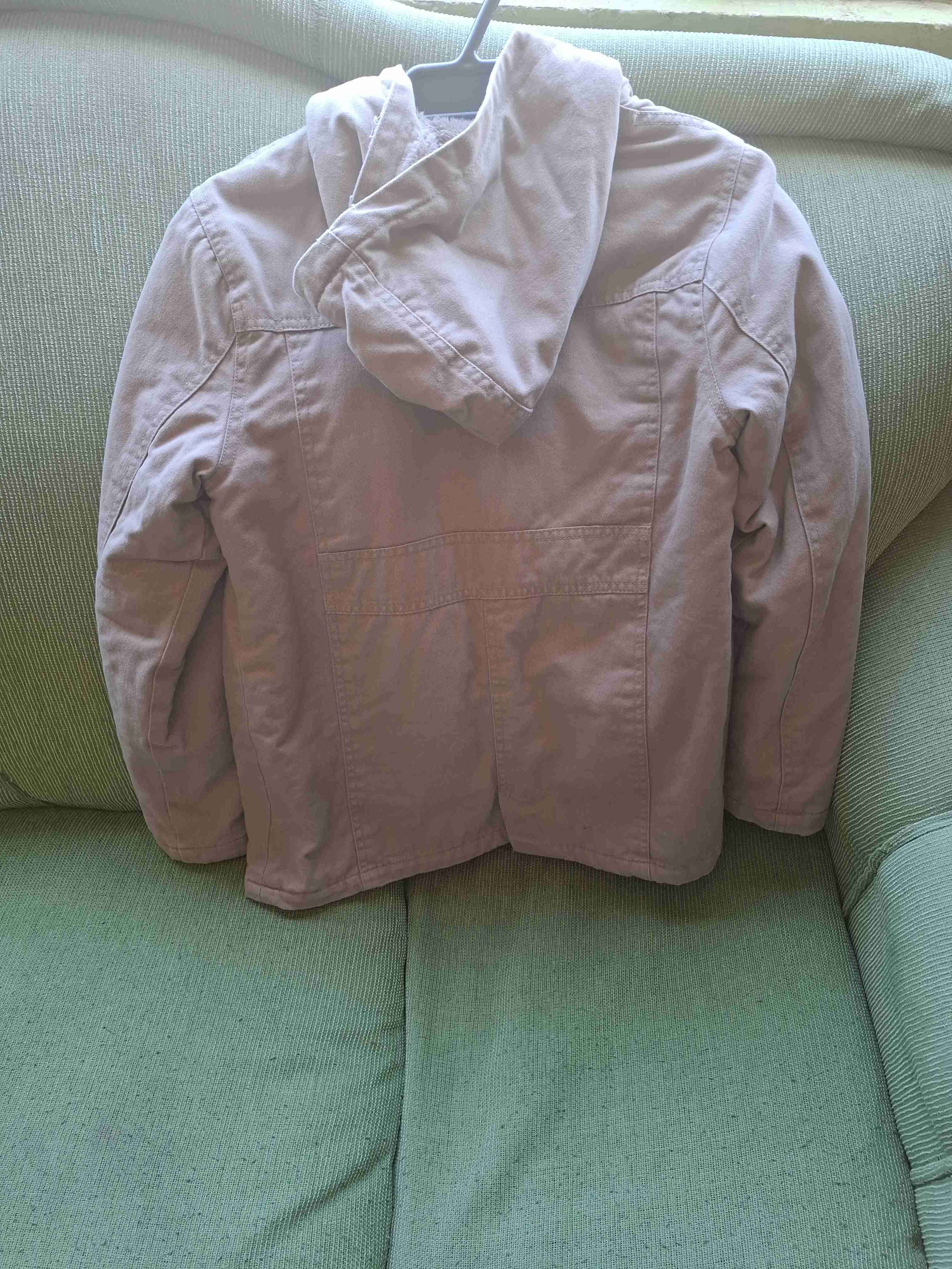 Chaqueta con chiporro cafe talla 12 - miniatura 3