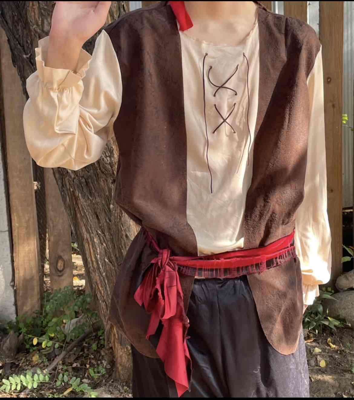 Disfraz de pirata adulto talla L - miniatura 2