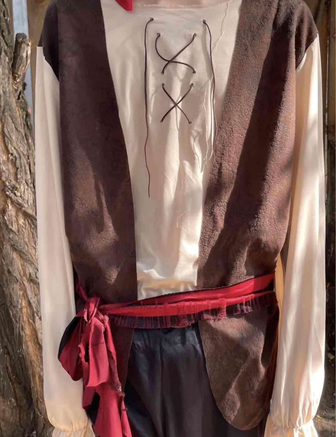 Disfraz de pirata adulto talla L - miniatura 3