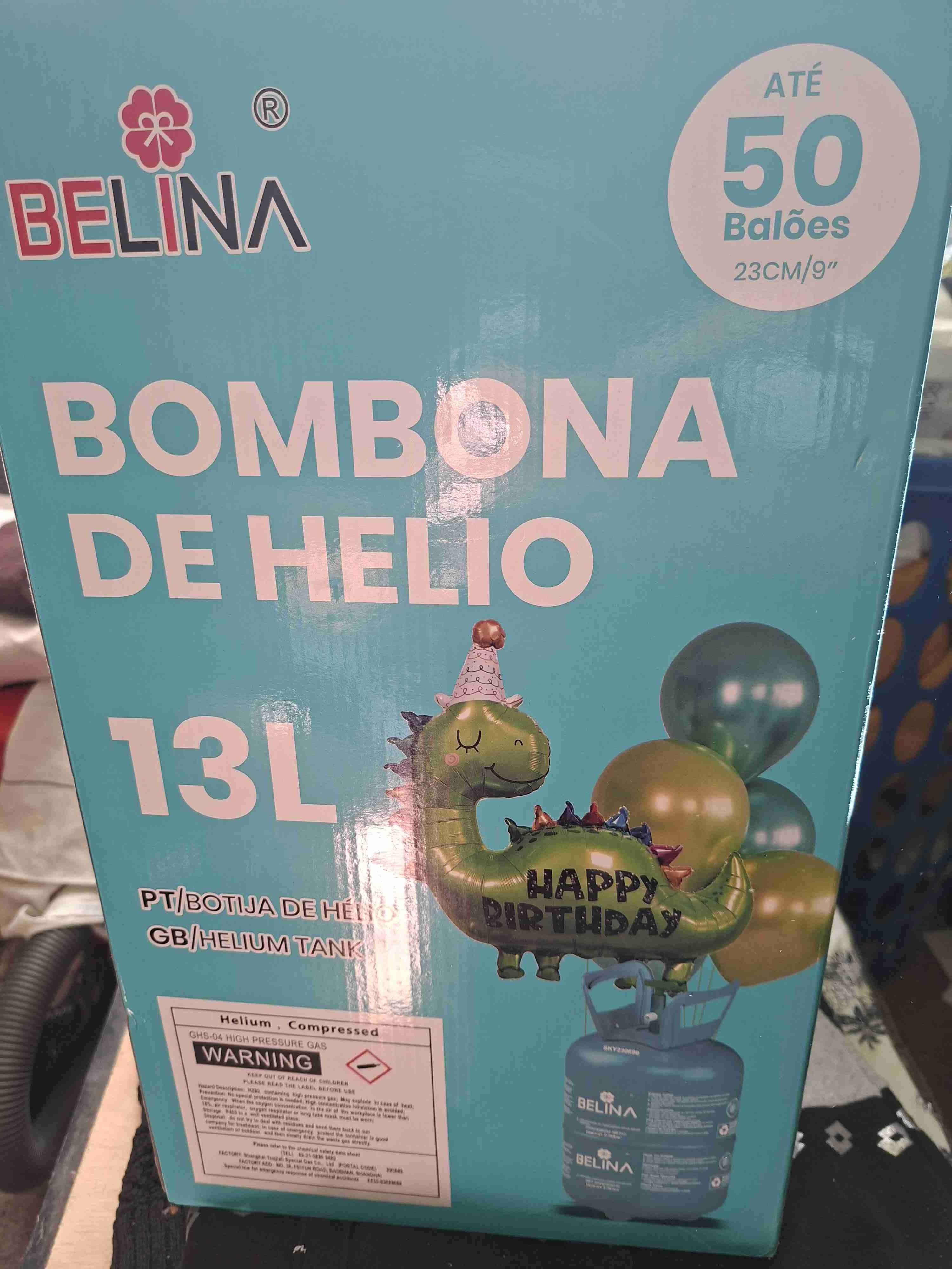 Bombona de helio de 13L - 1