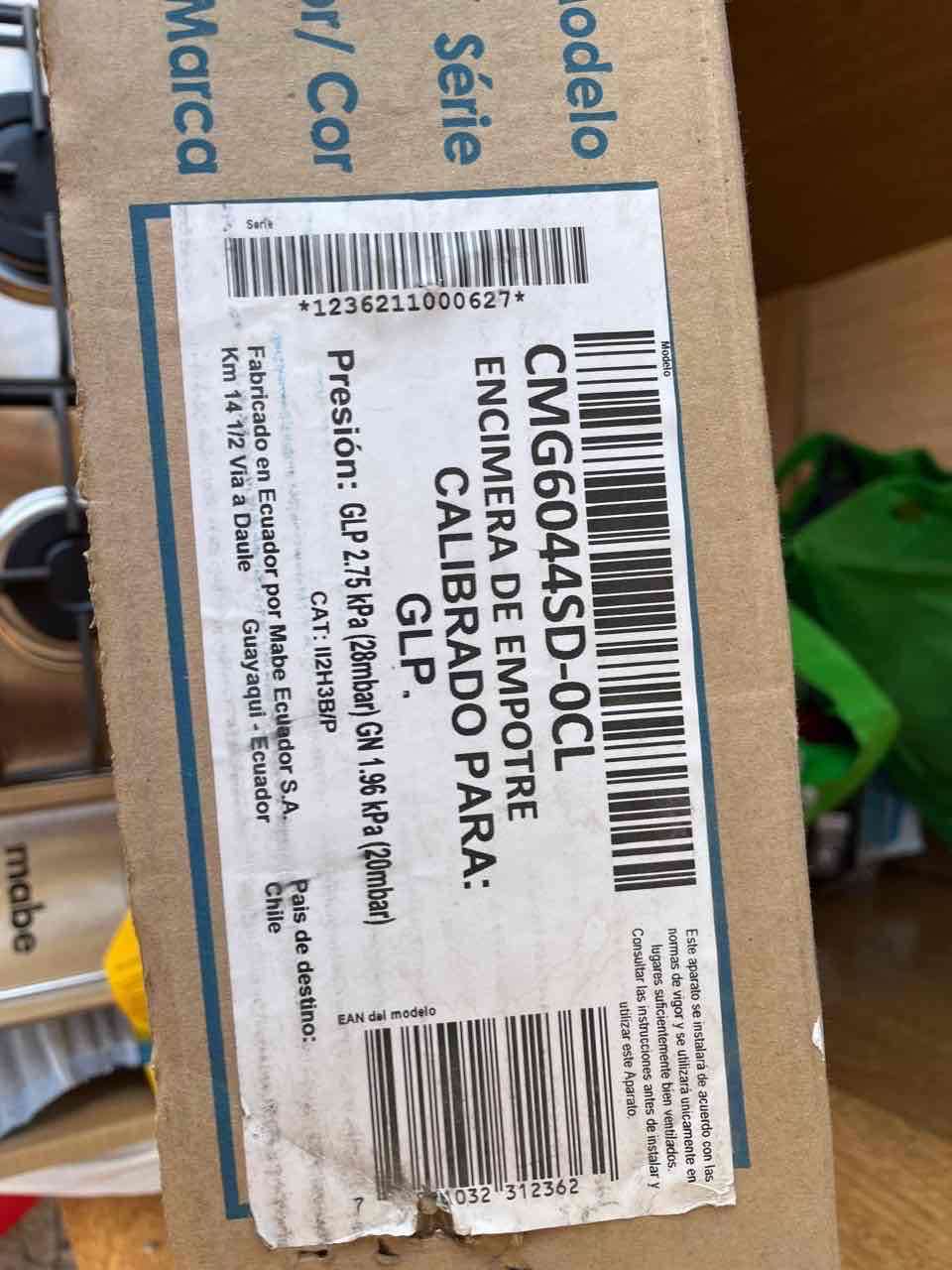 Encimera a gas Mabe nueva - miniatura 2