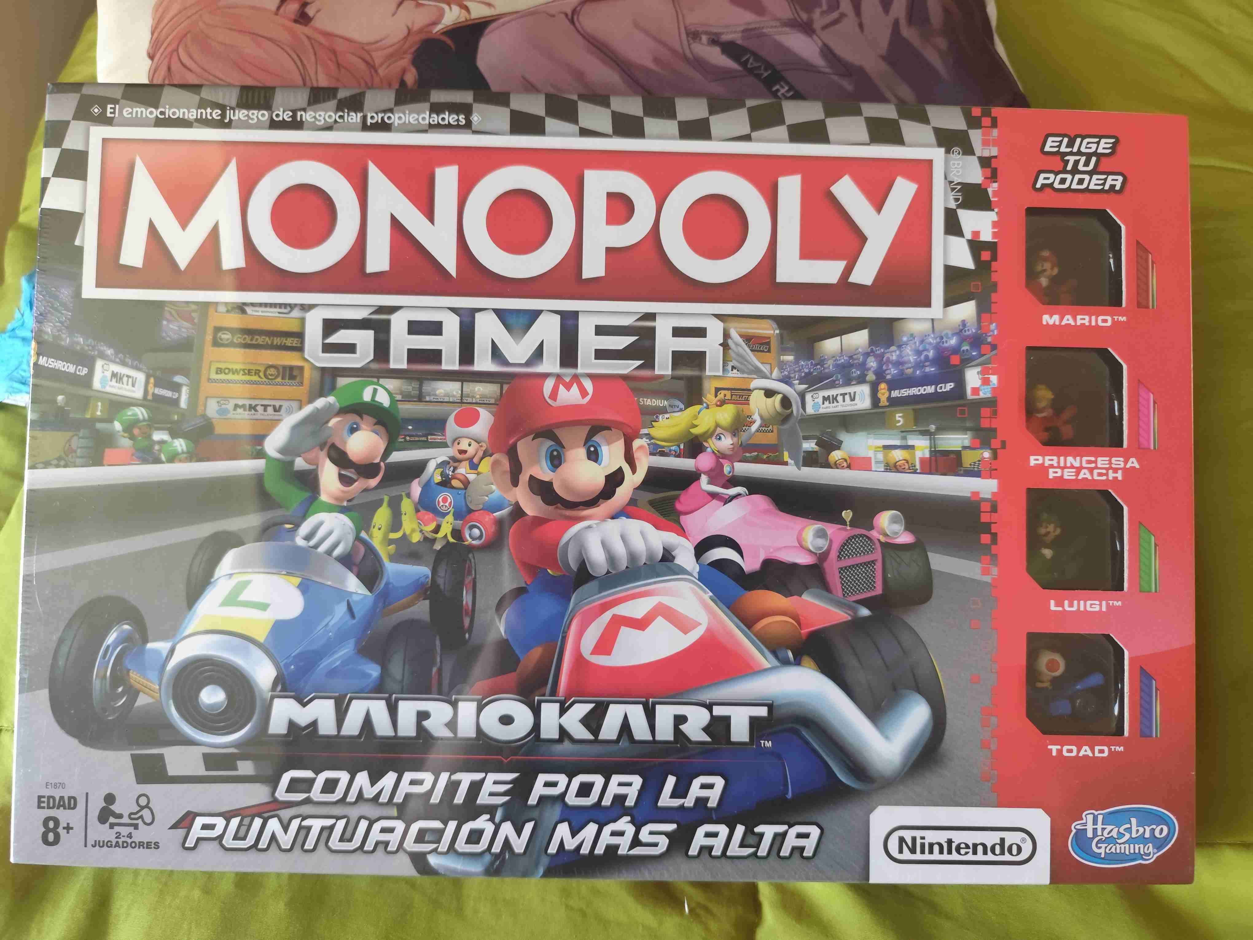 Juego Monopoly Gamer MarioKart - 1