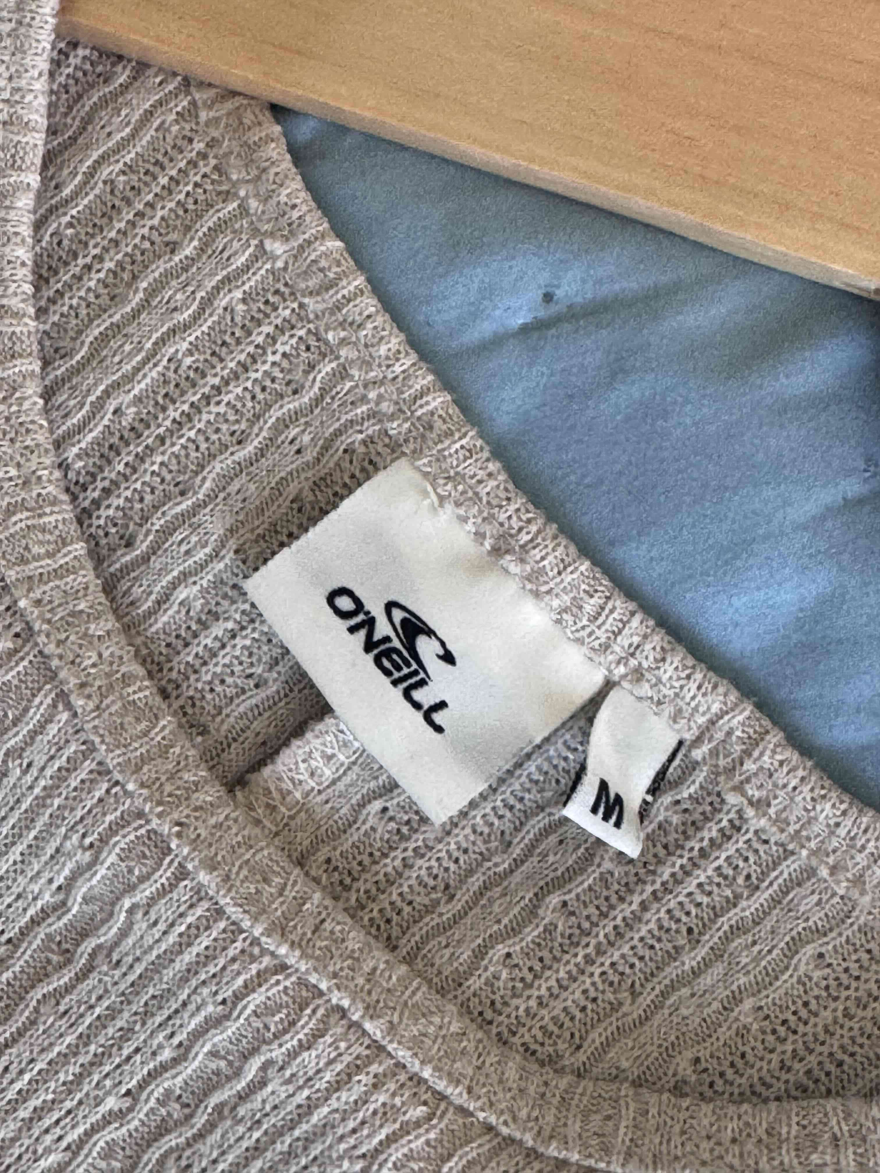 Polera beige de algodón - miniatura 3