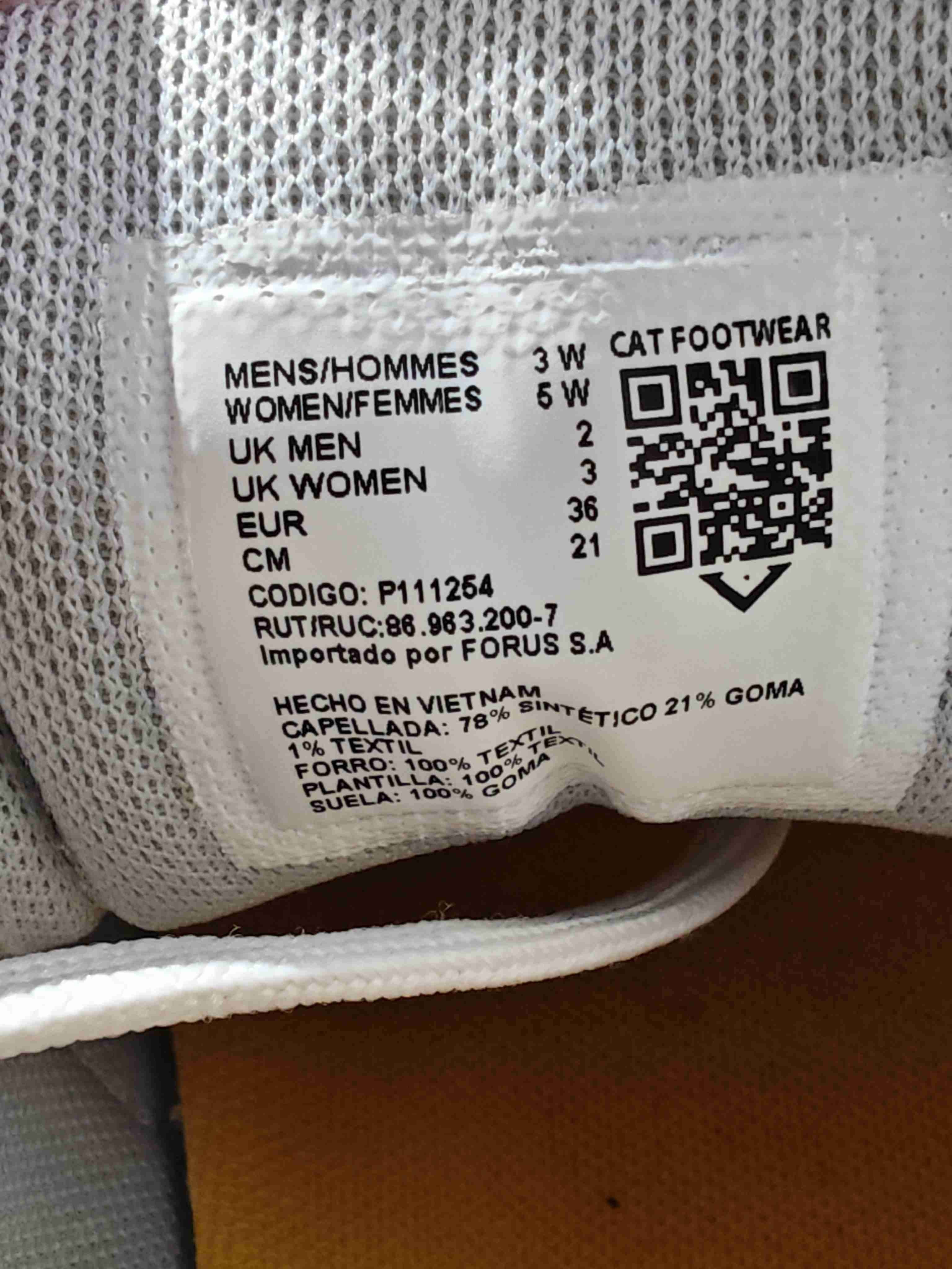 Zapatillas blancas Caterpillar - miniatura 3