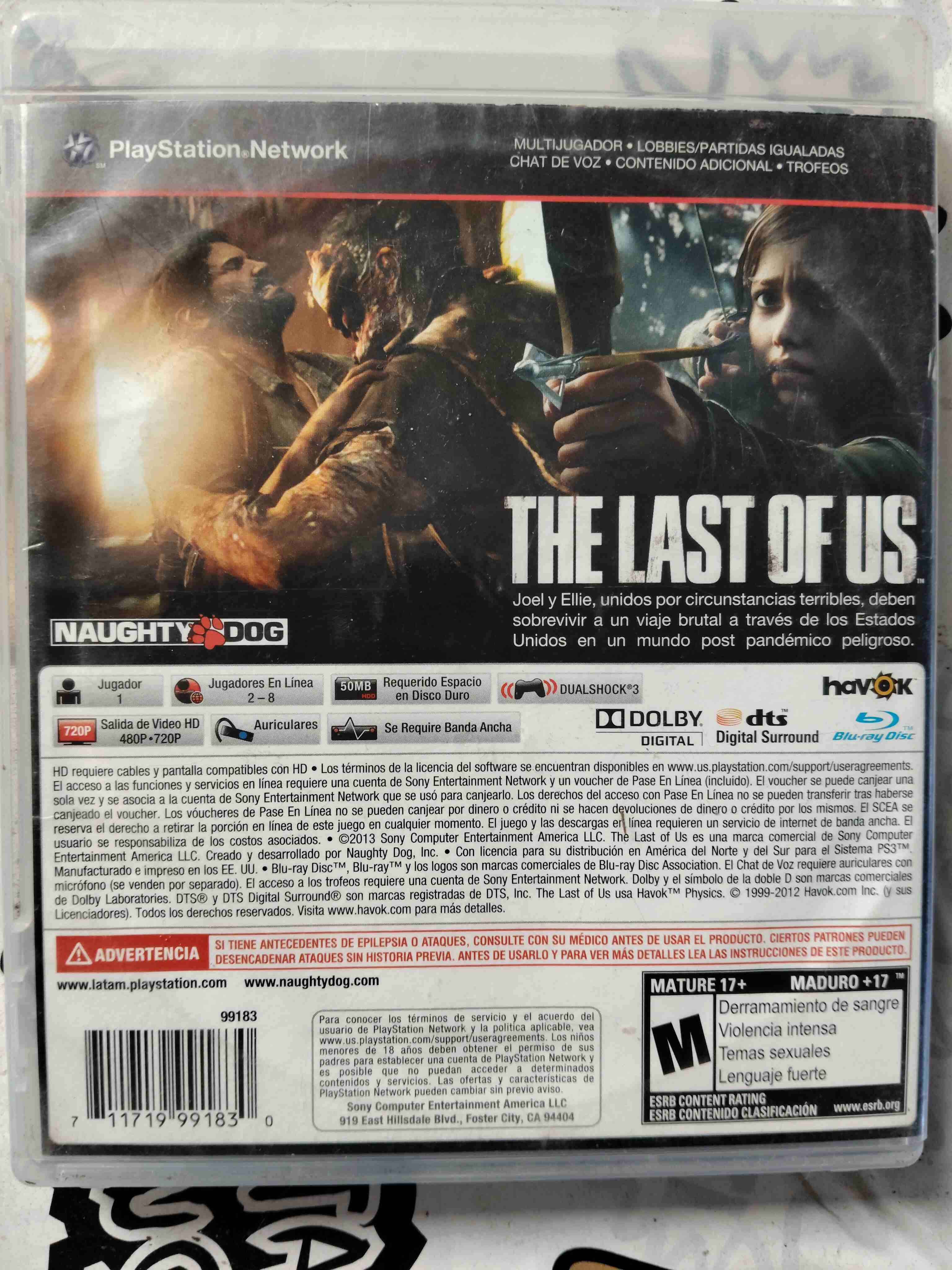 Juego PS3 The Last of Us - miniatura 3