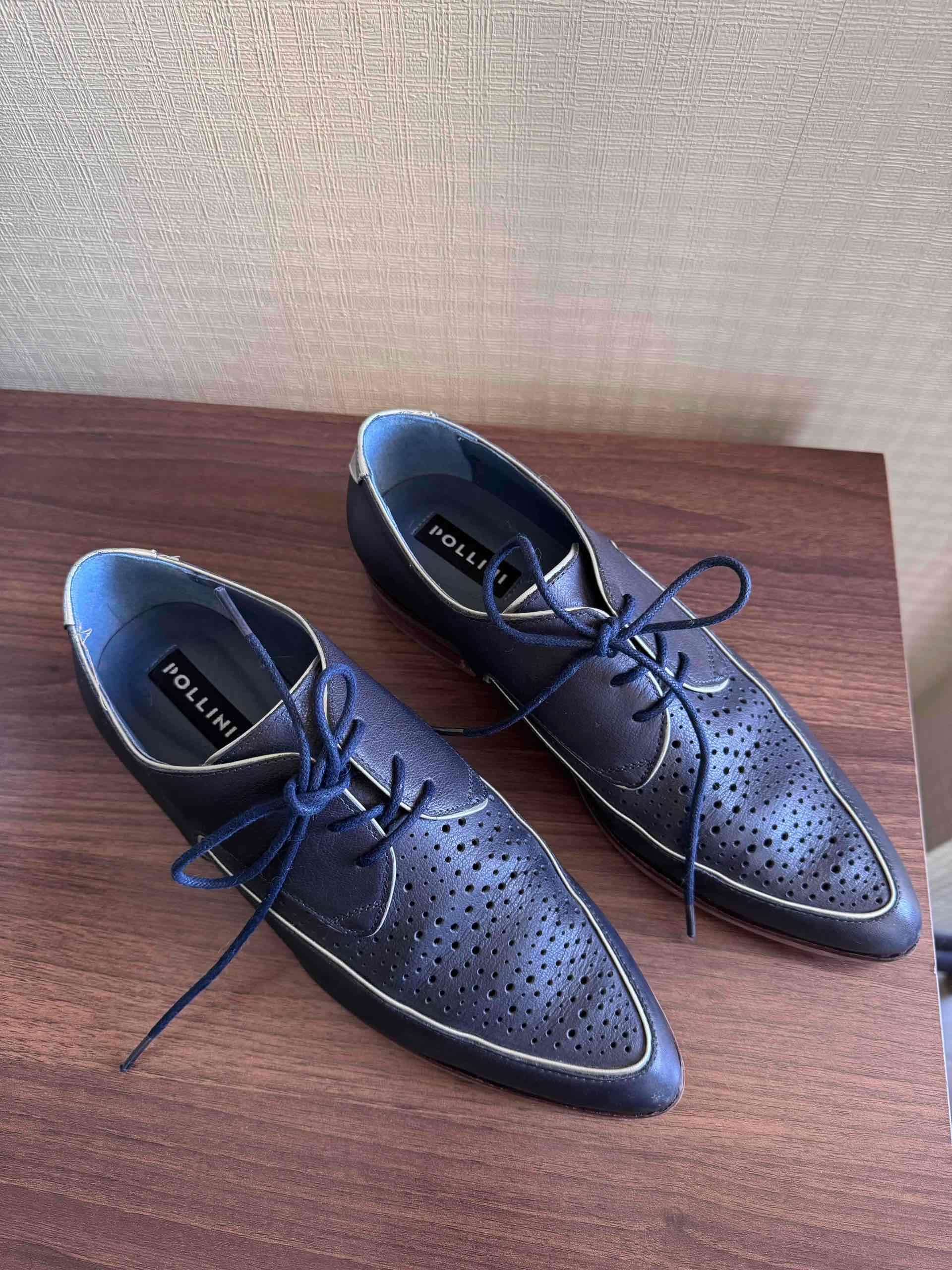 Zapatos formales azul marino - miniatura 2