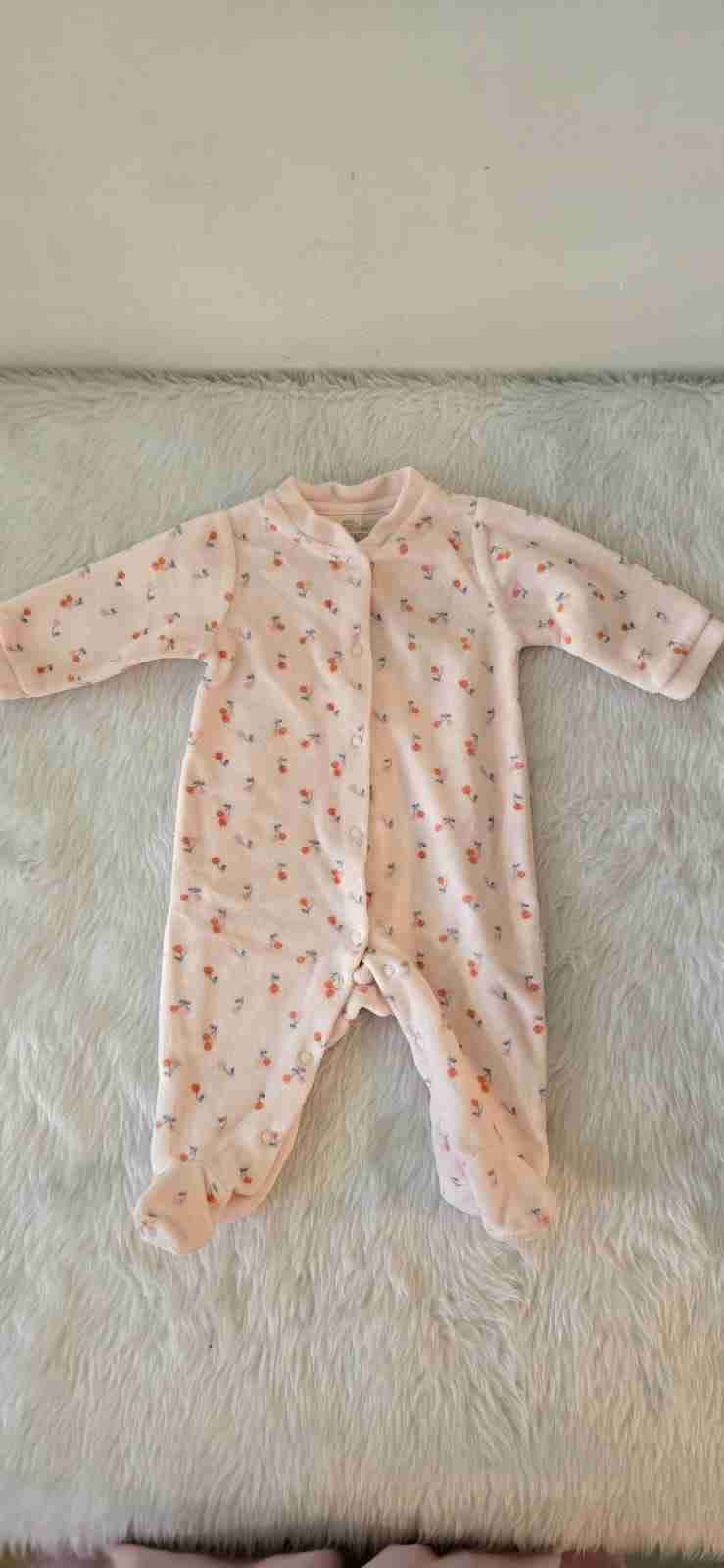 Enterito bebé estampado floral colloky