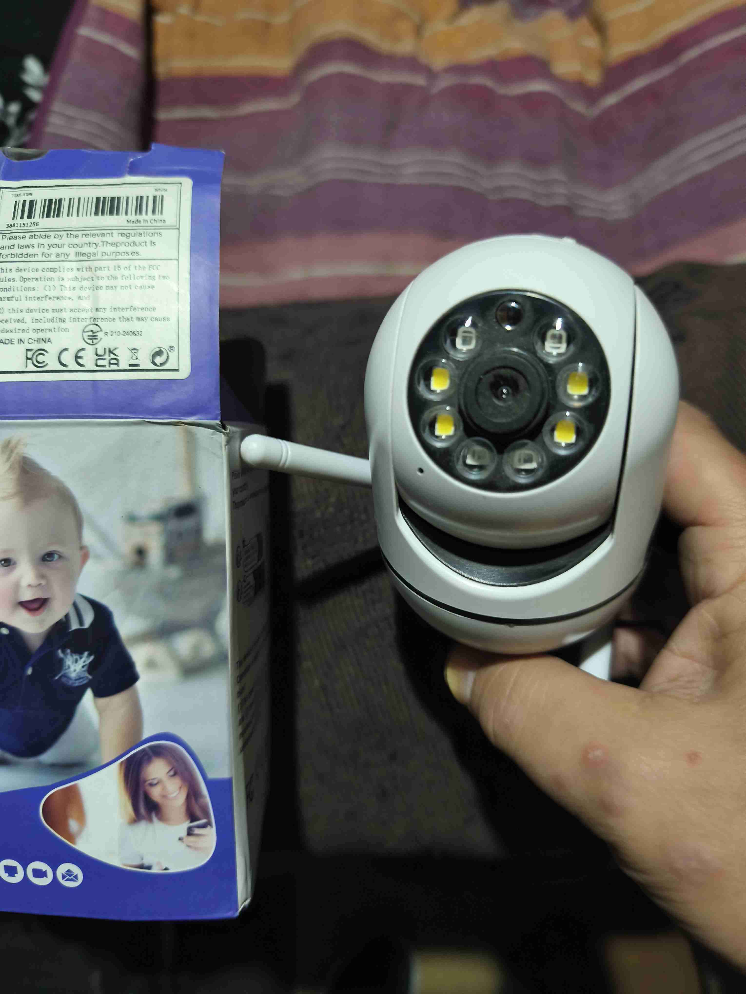 Cámara de seguridad para bebé