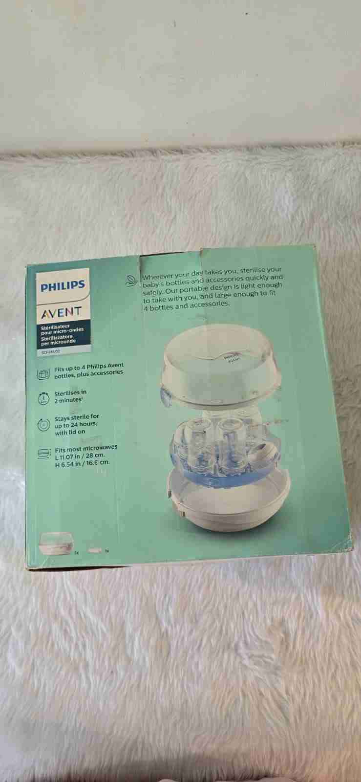 Esterilizador Philips Avent para microondas