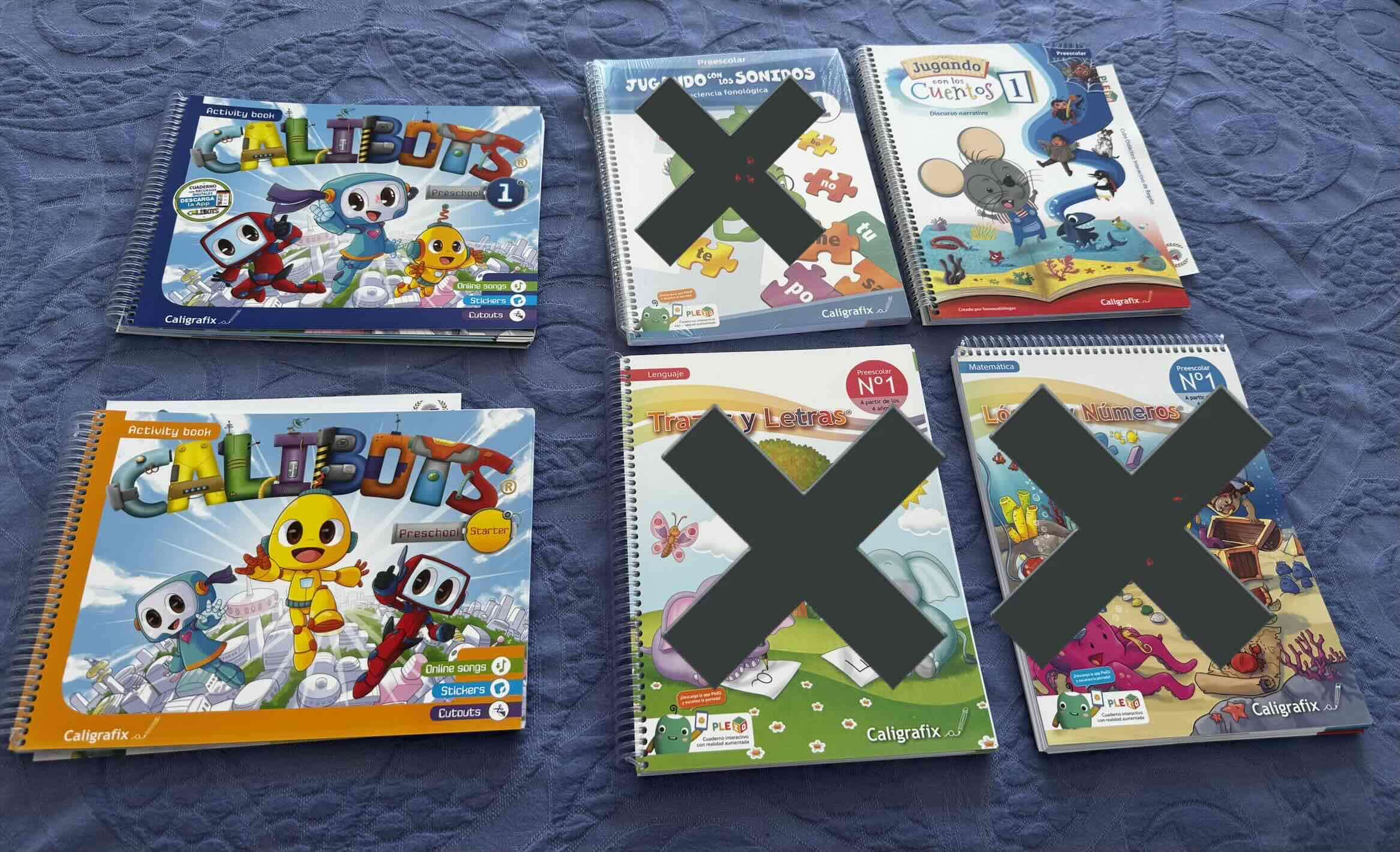 Colección de libros educativos preescolares