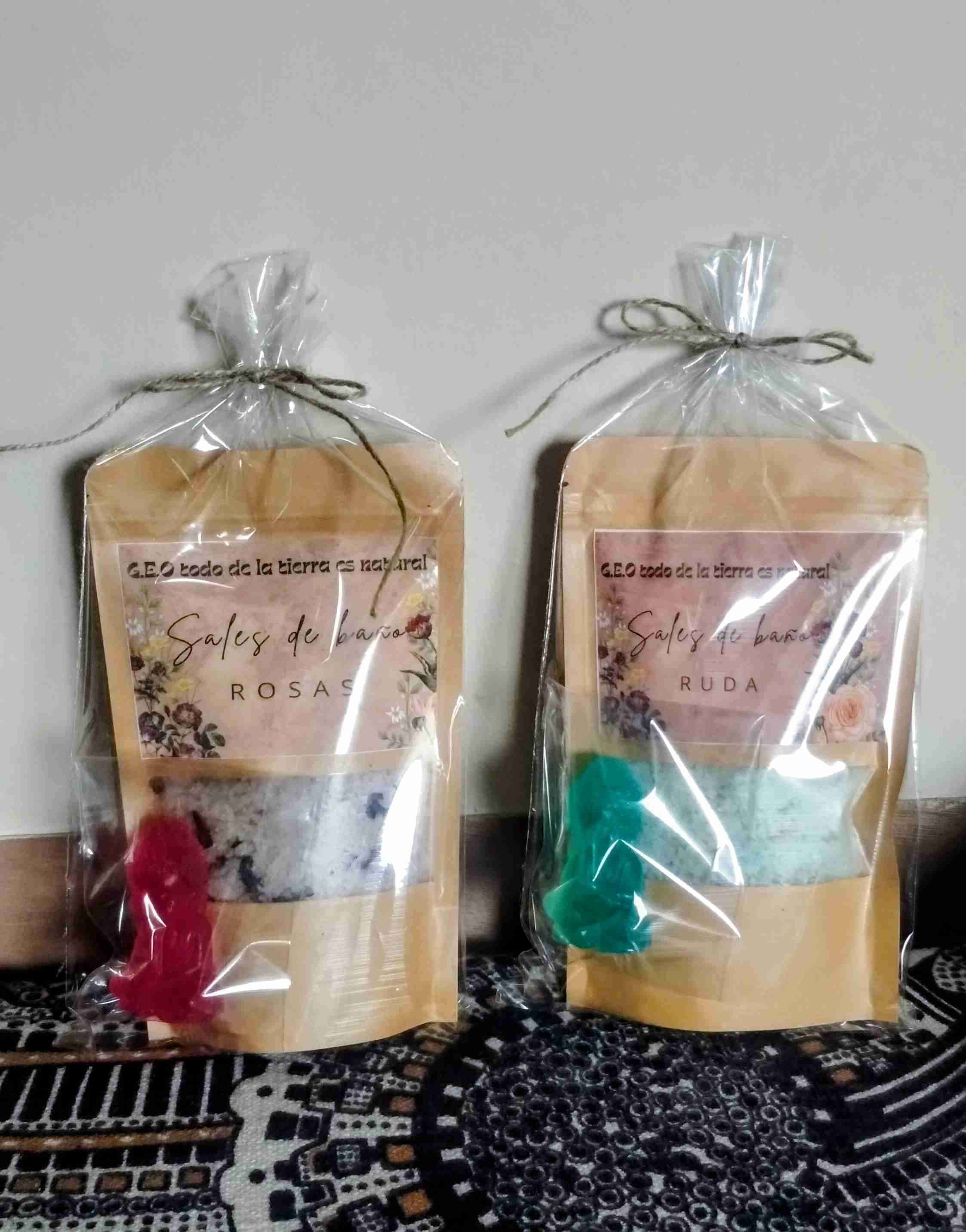 Sales de baño aromáticas