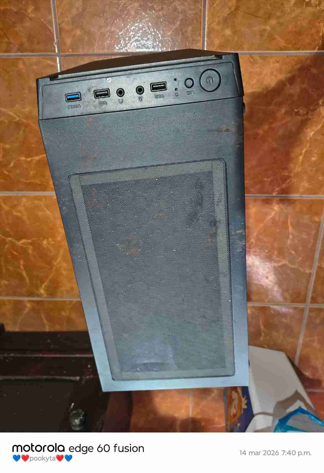 PC gamer gabinete gear negro - miniatura 2