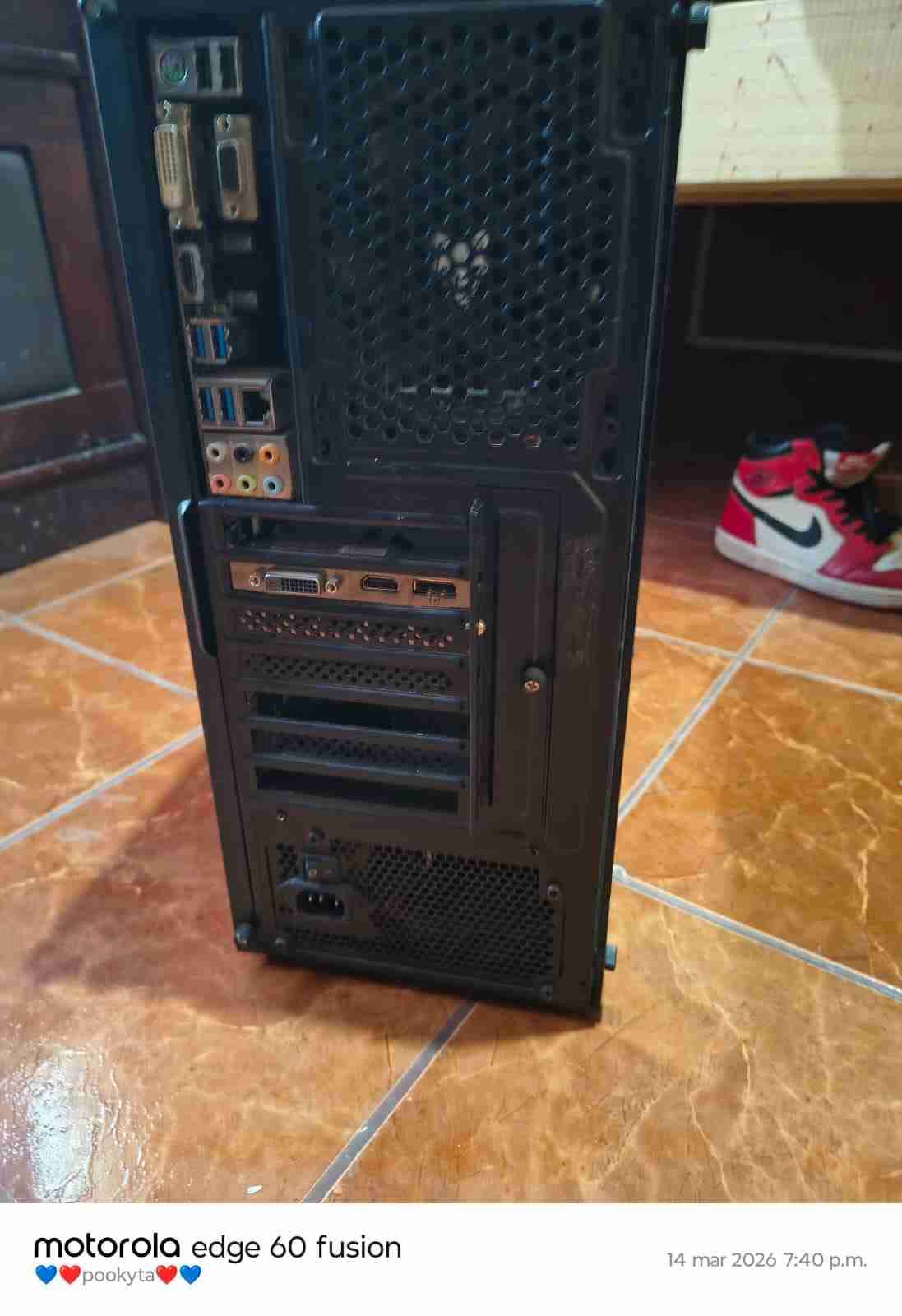 PC gamer gabinete gear negro - miniatura 3