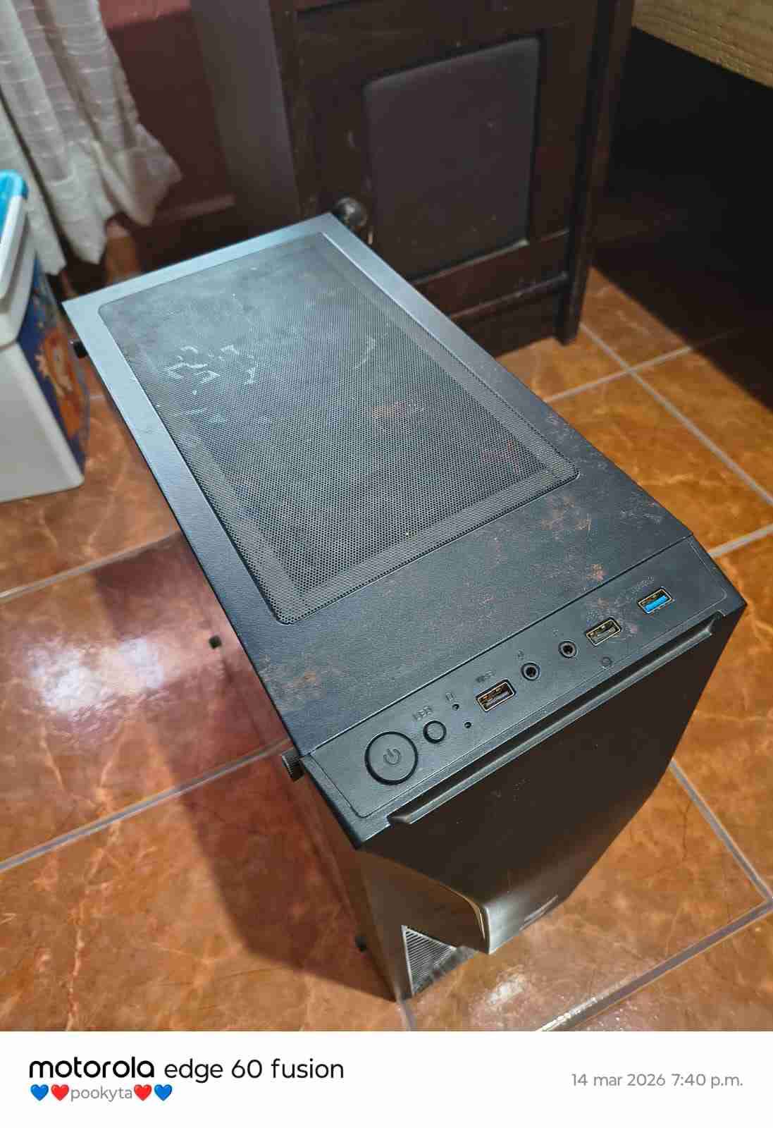 PC gamer gabinete gear negro - miniatura 4