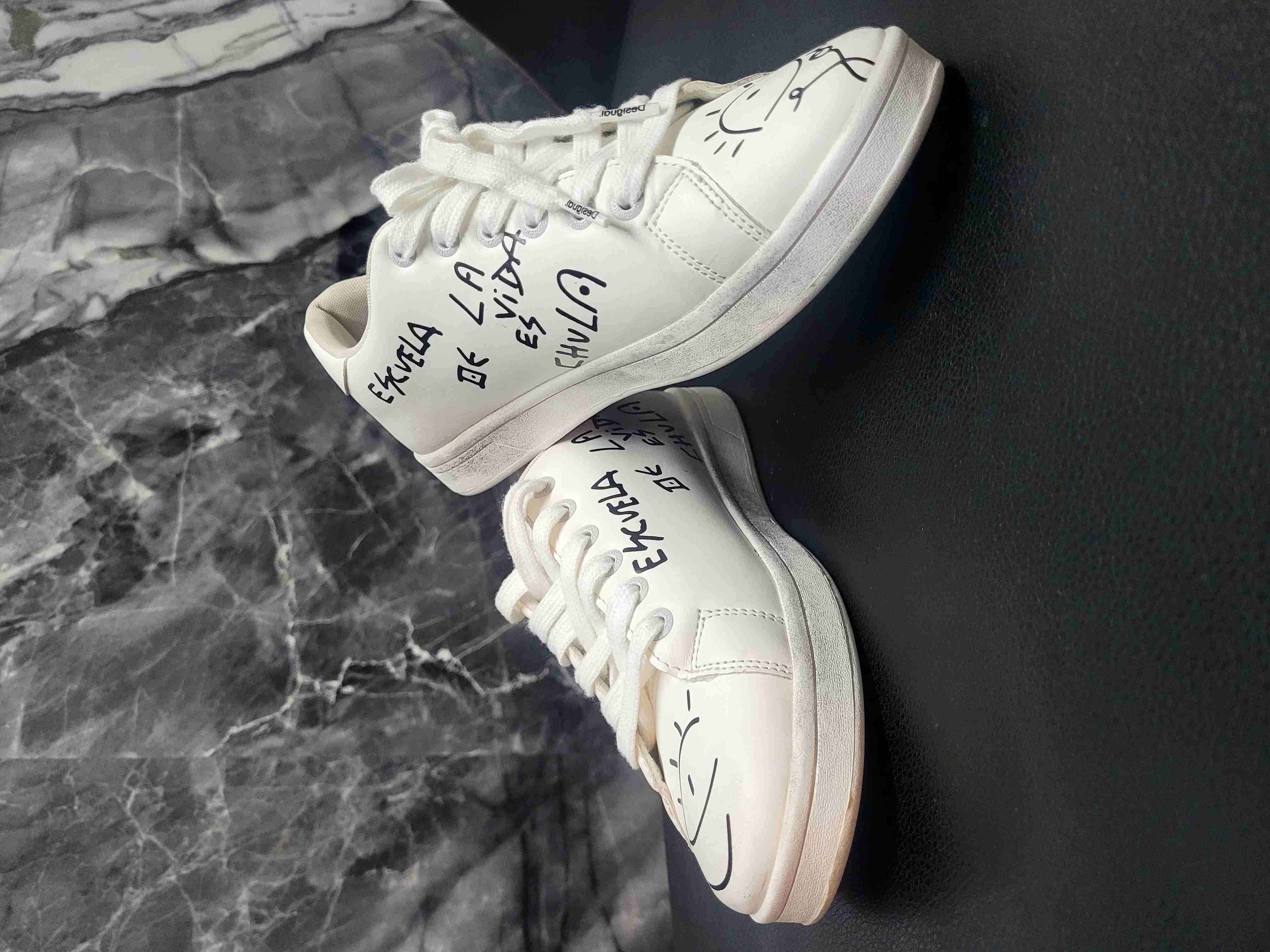 Zapatillas Desigual blancas estampadas - miniatura 2