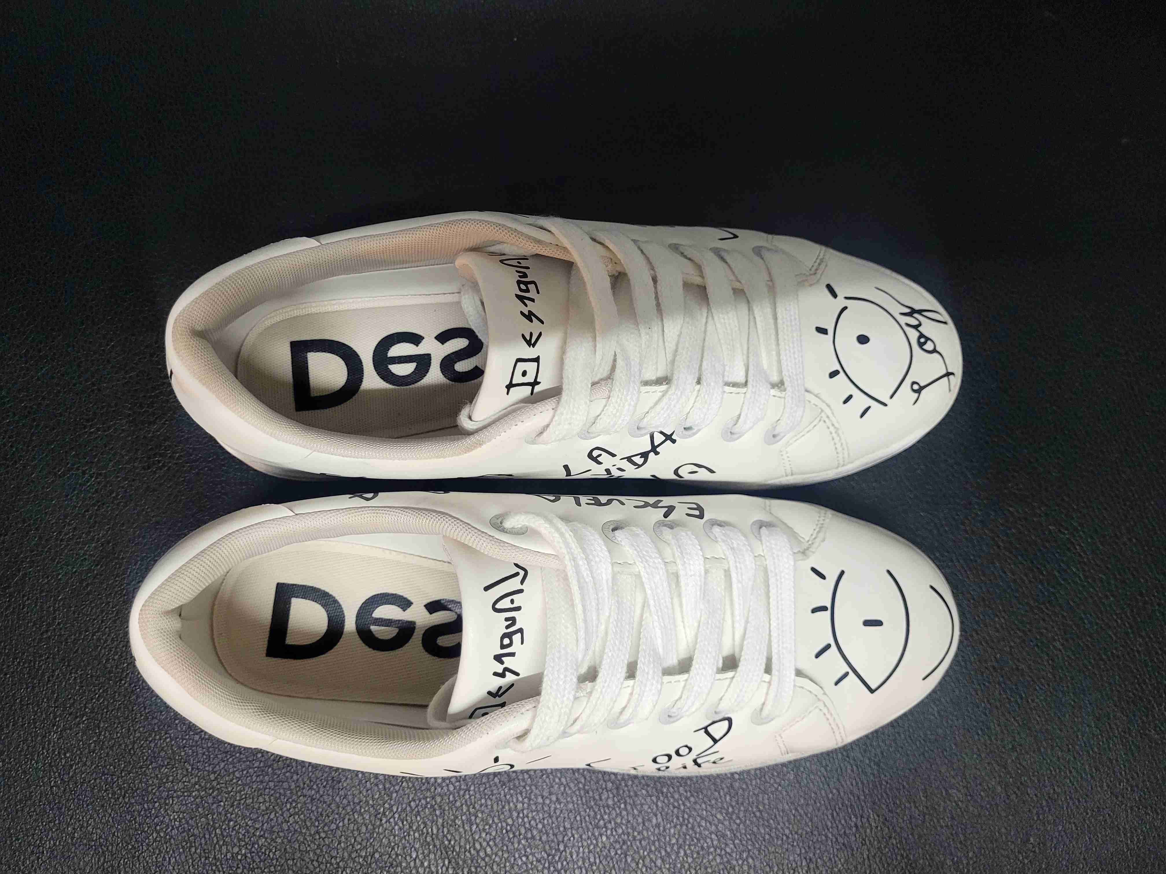 Zapatillas Desigual blancas estampadas - miniatura 3
