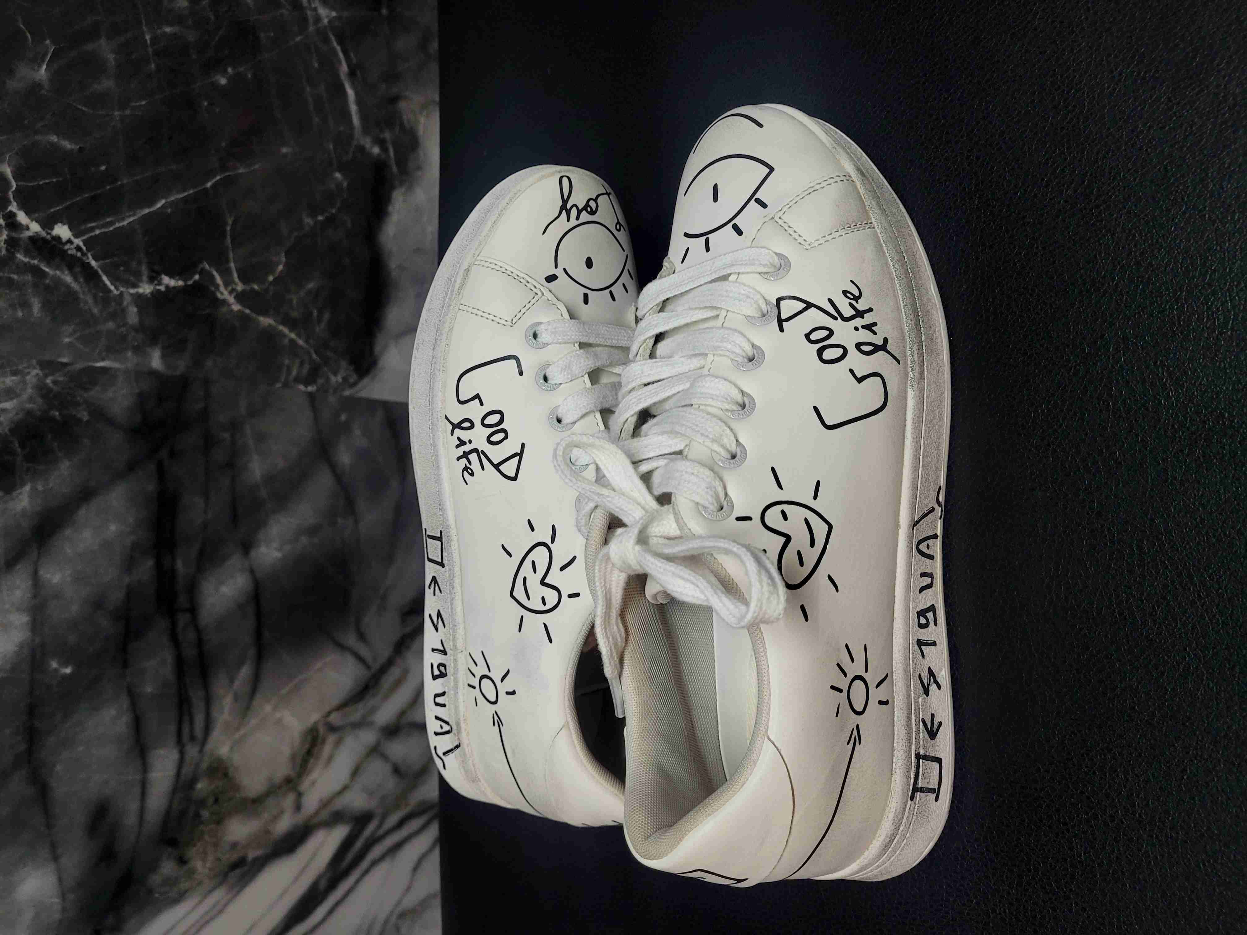 Zapatillas Desigual blancas estampadas - miniatura 5