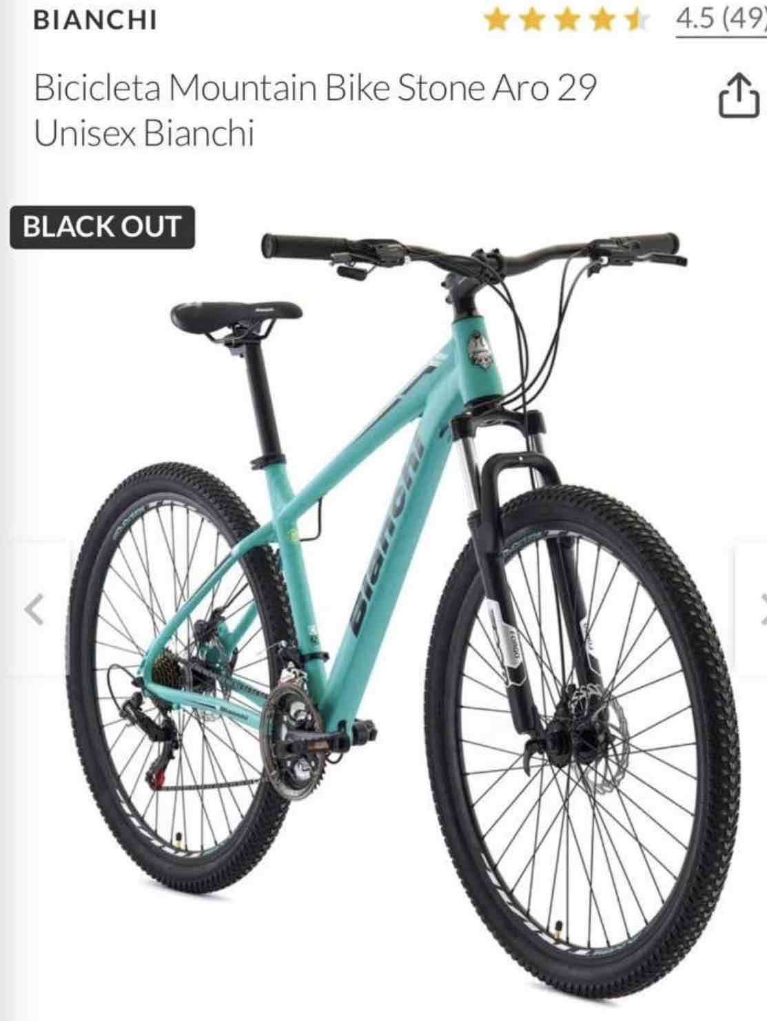 Bicicleta Bianchi Mountain Bike Stone Aro 29 - miniatura 4