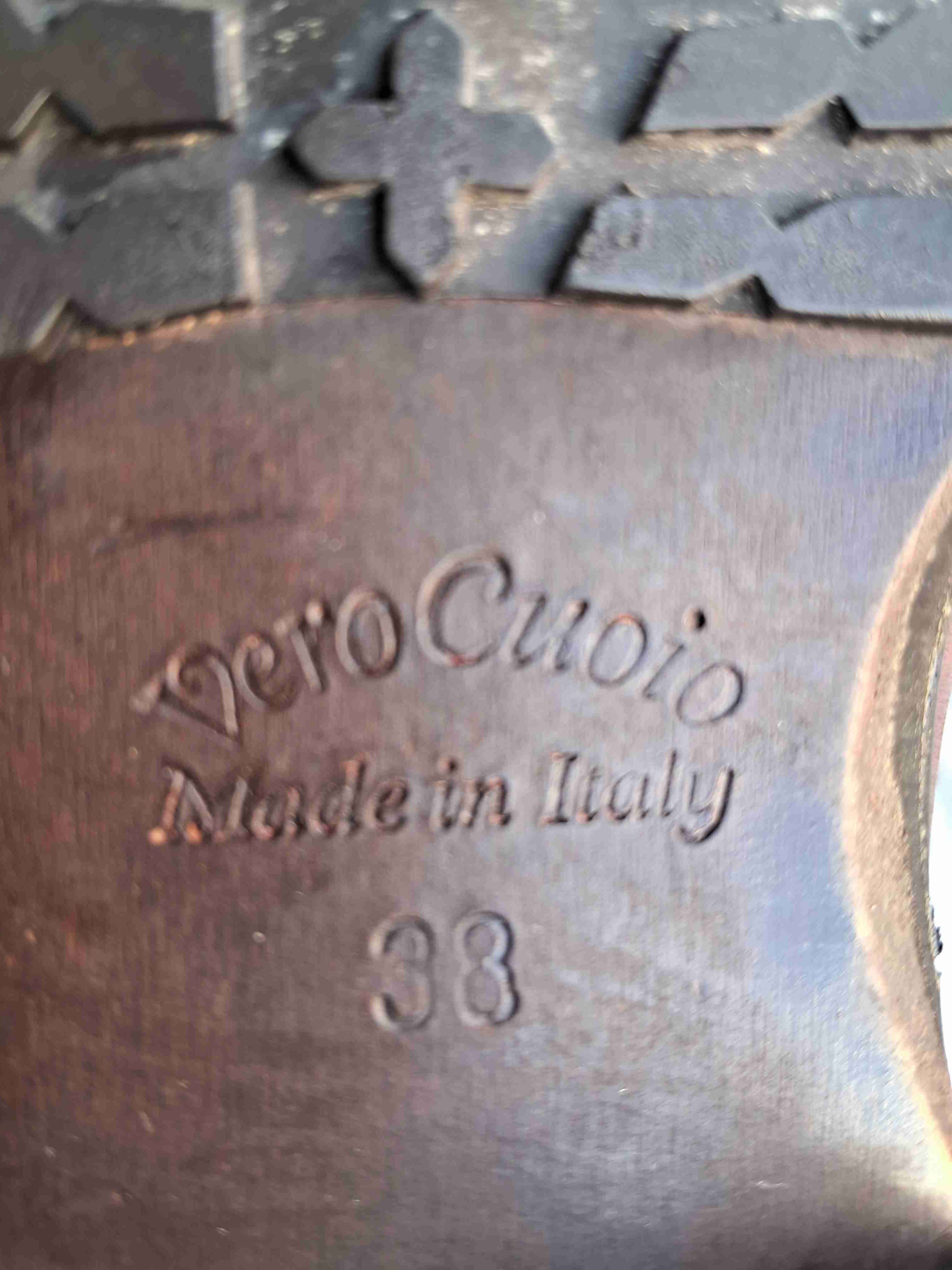 Botas altas de cuero marrón - miniatura 6