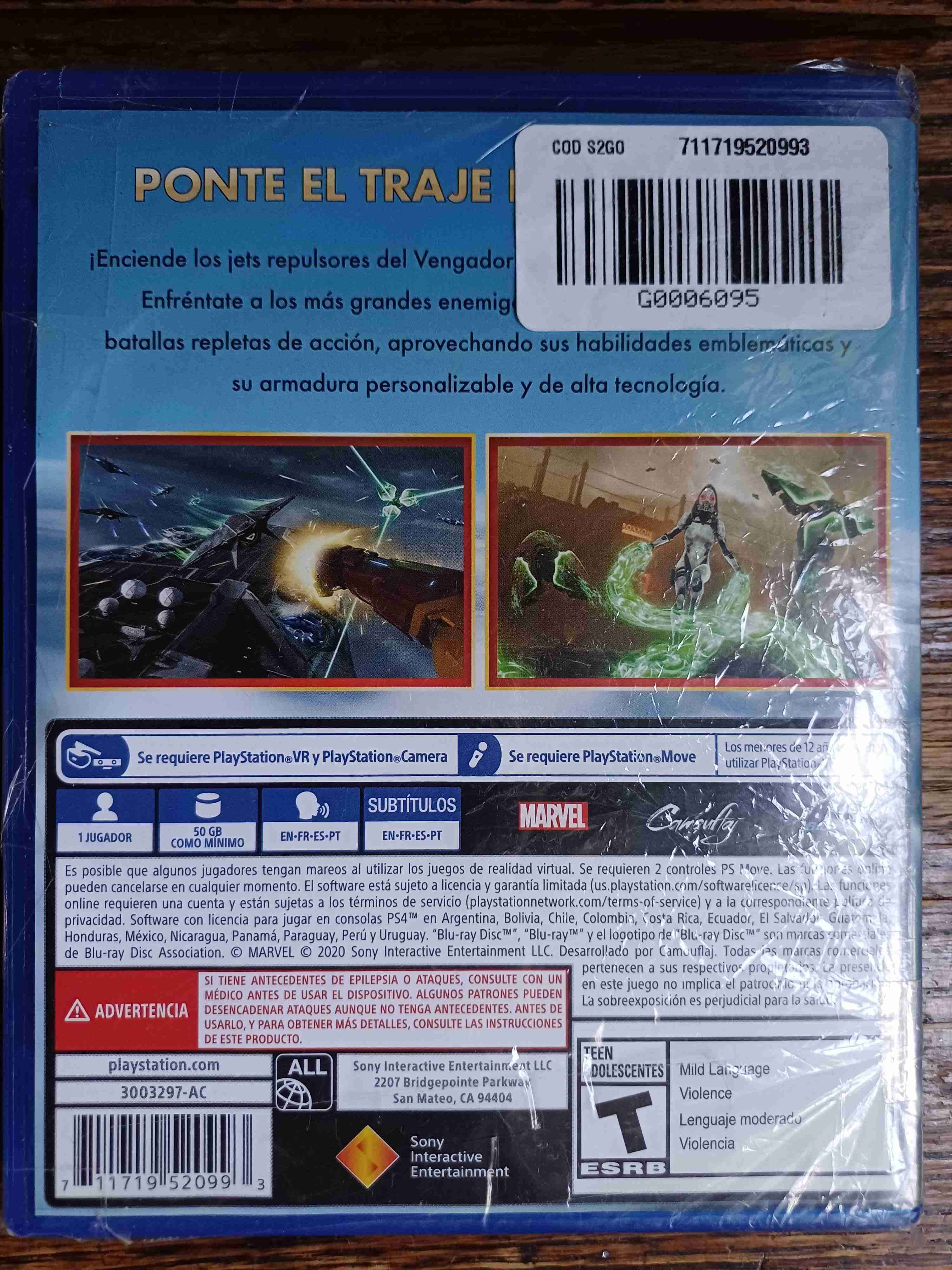 Juego PS4 Marvel Iron Man VR - miniatura 2