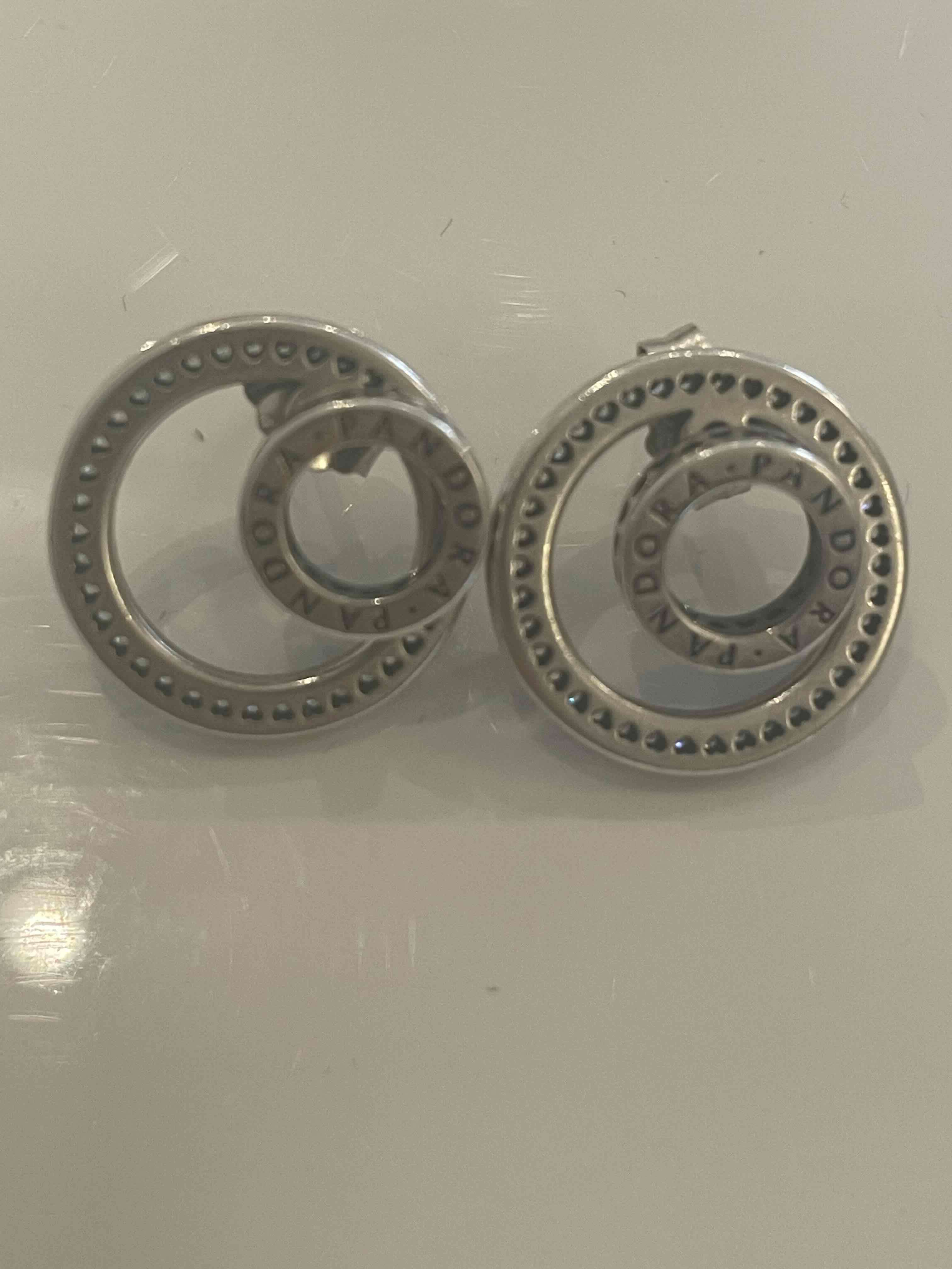 Aros de estrella plateados - miniatura 4