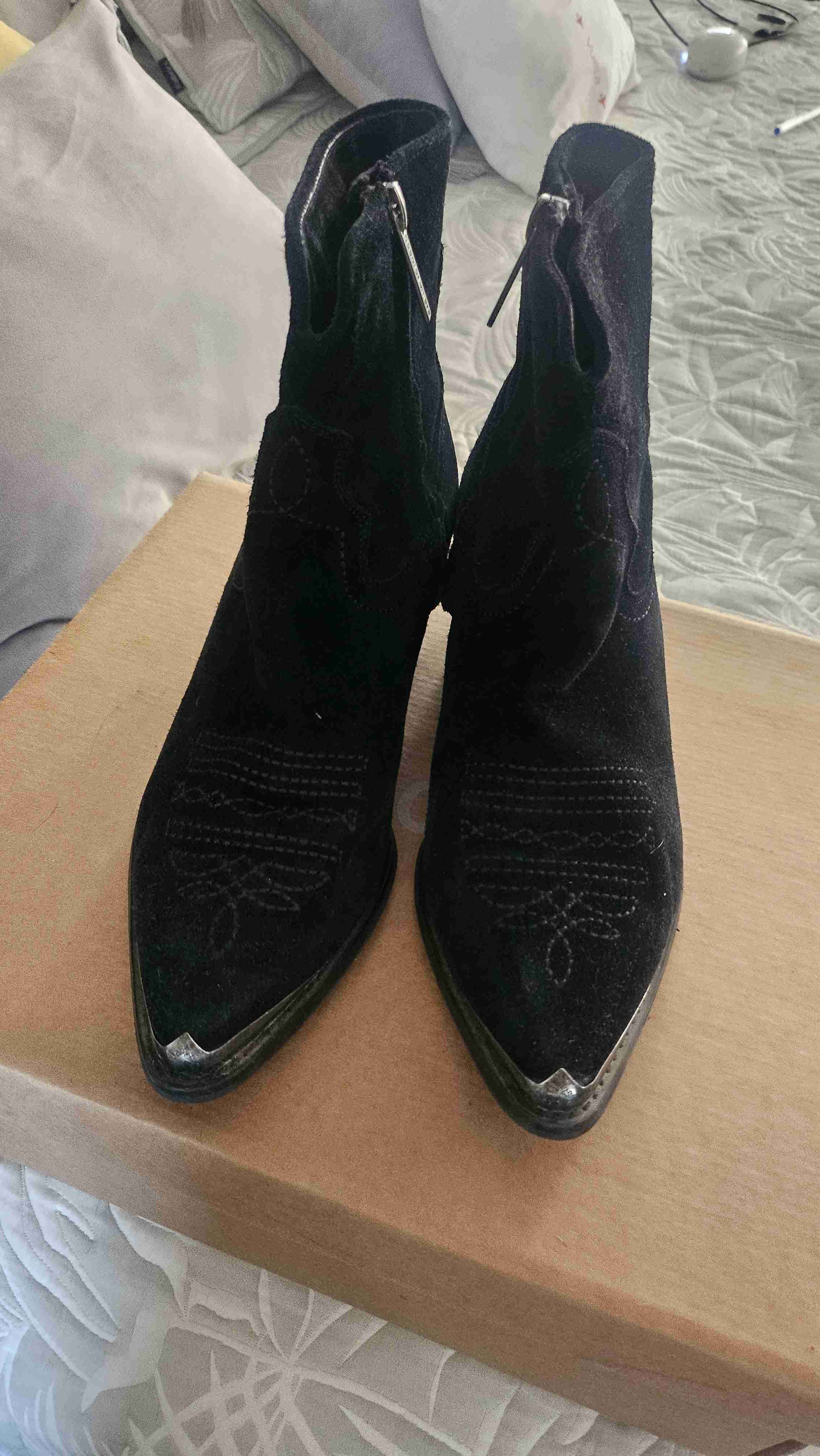 Botas Chelsea marrones y negras - miniatura 4