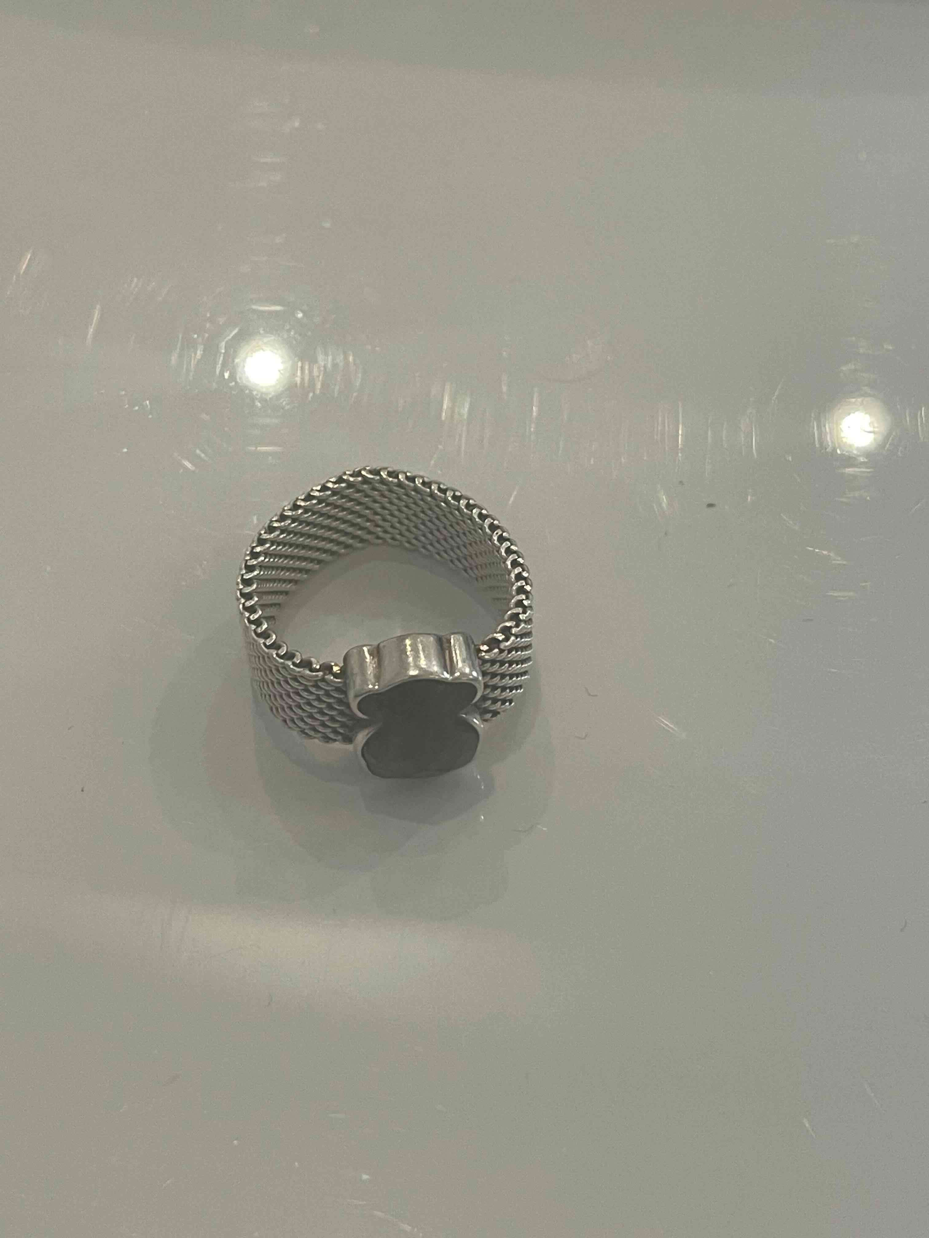 Anillo de oso plateado - miniatura 2