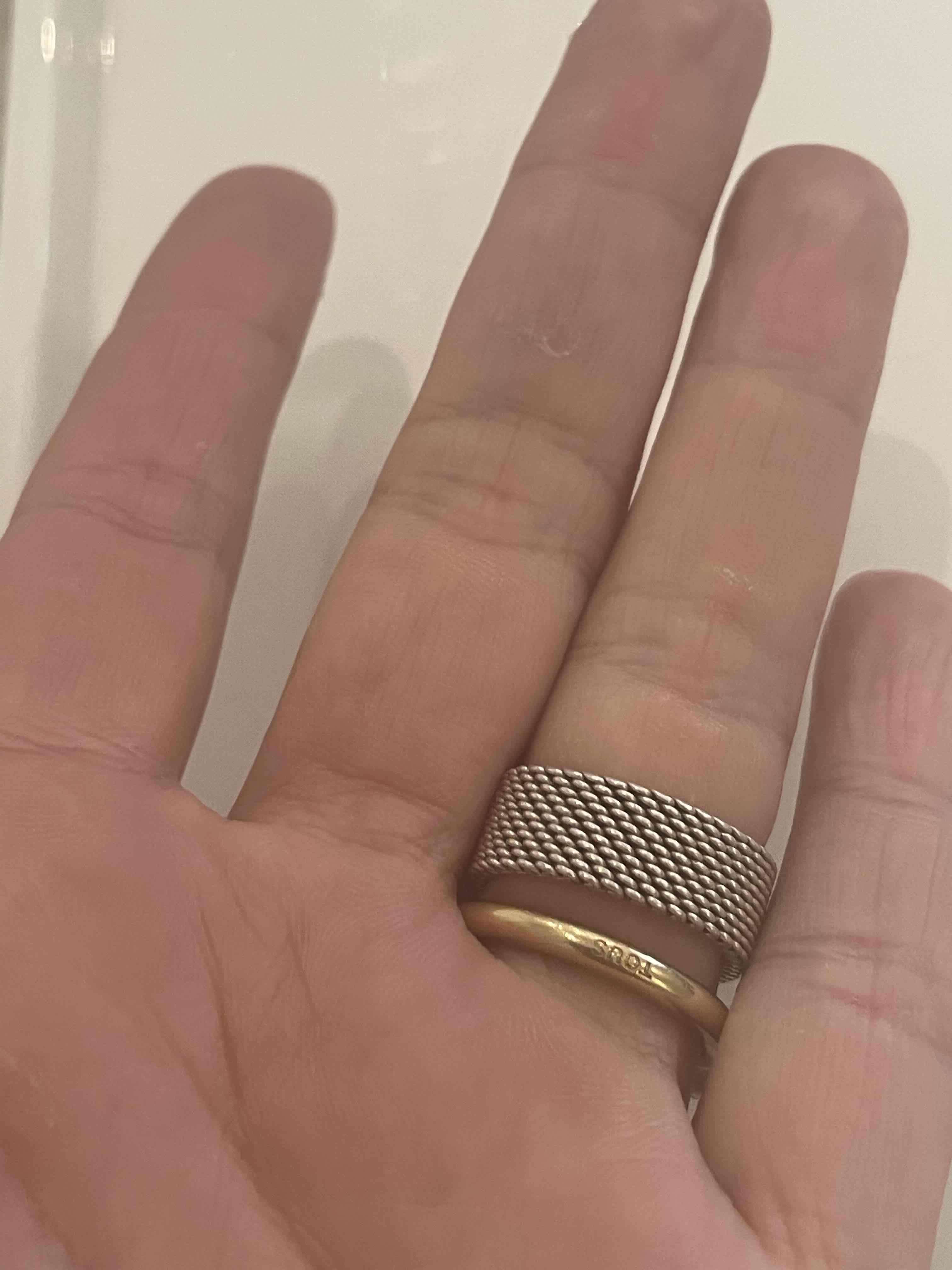 Anillo de oso plateado - miniatura 5