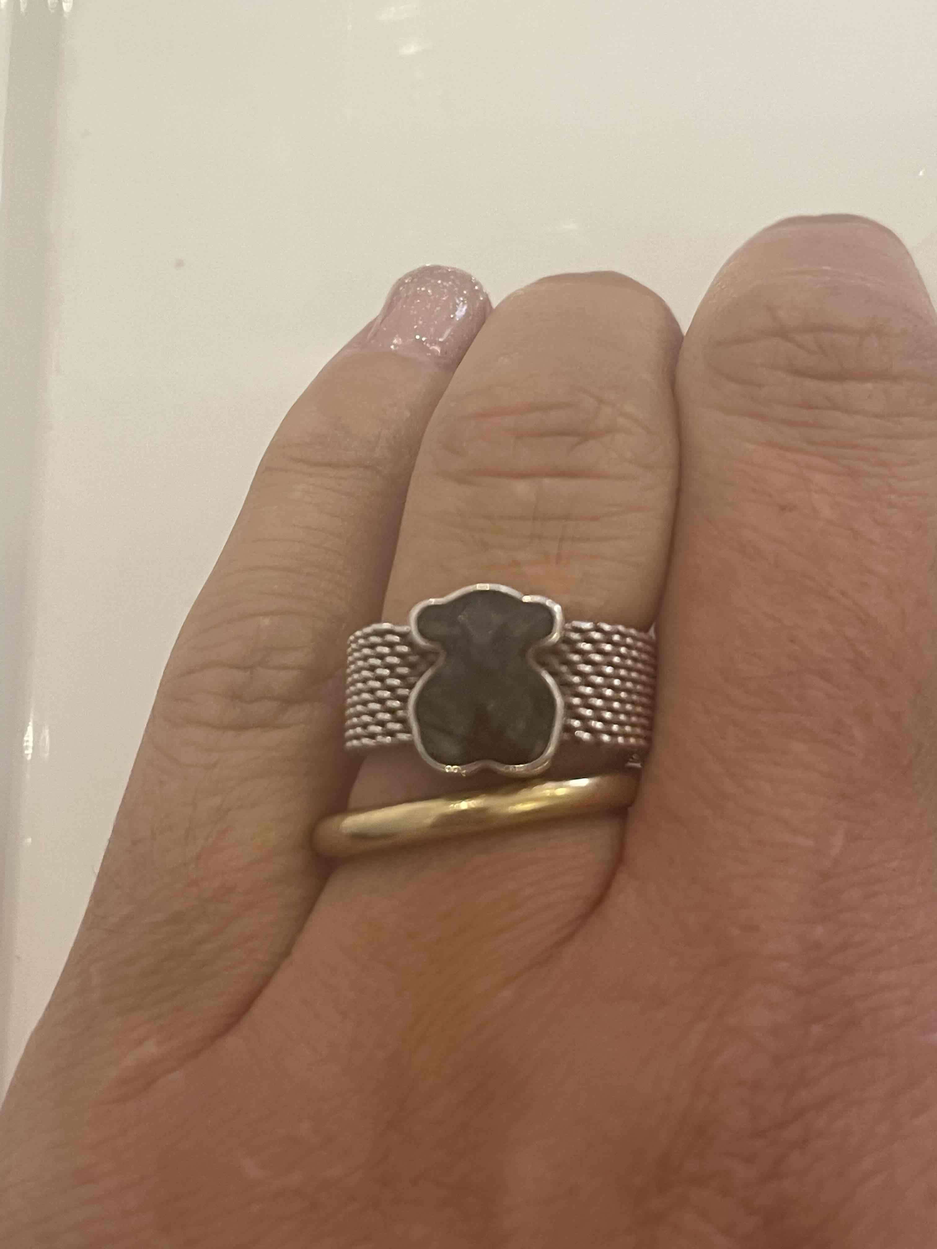 Anillo de oso plateado - miniatura 6