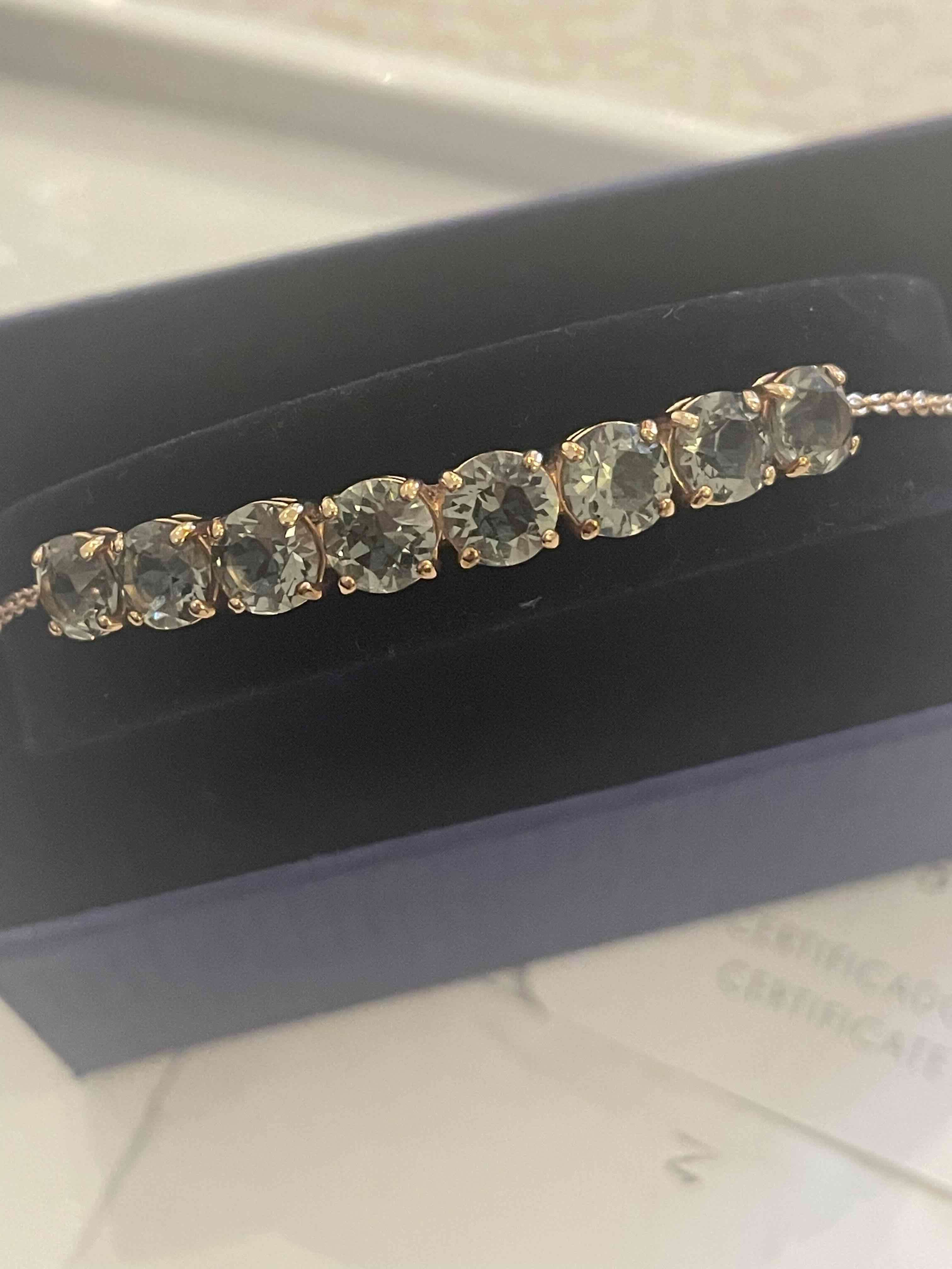 Pulsera de piedras brillantes