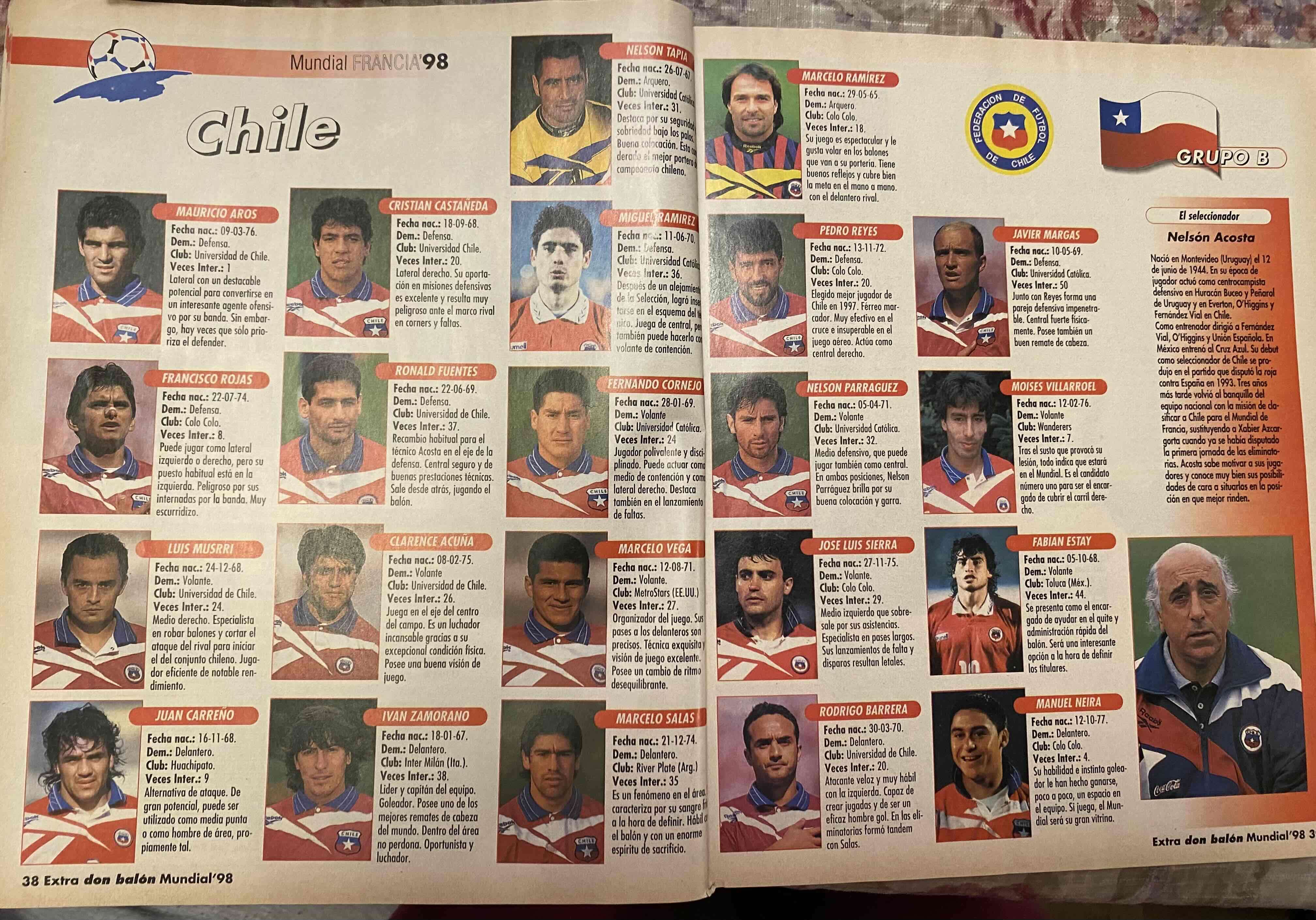 Revista Don Balón Extra Mundial '98 - miniatura 2