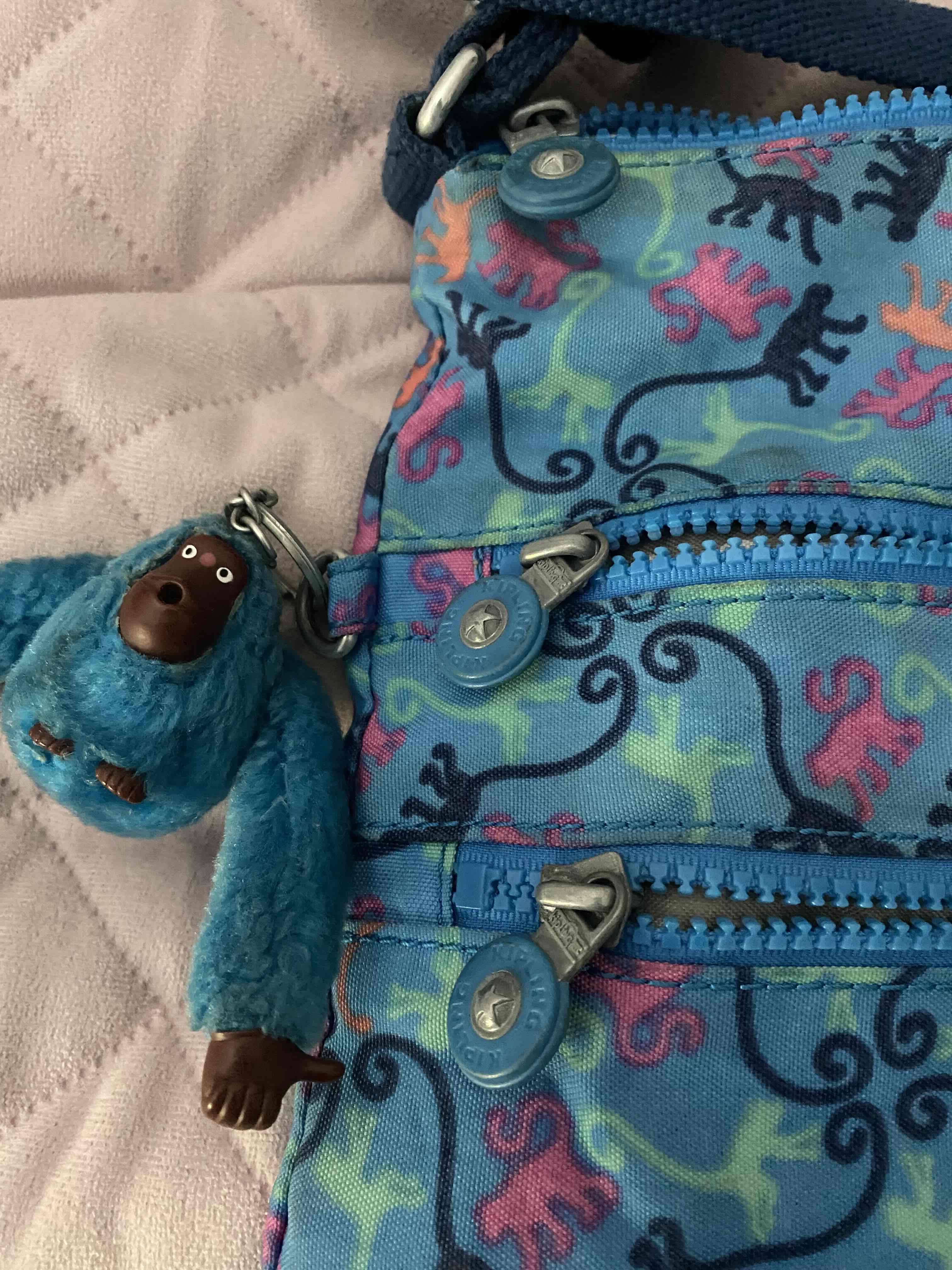 Bolso tipo bandolera original Kipling - miniatura 2