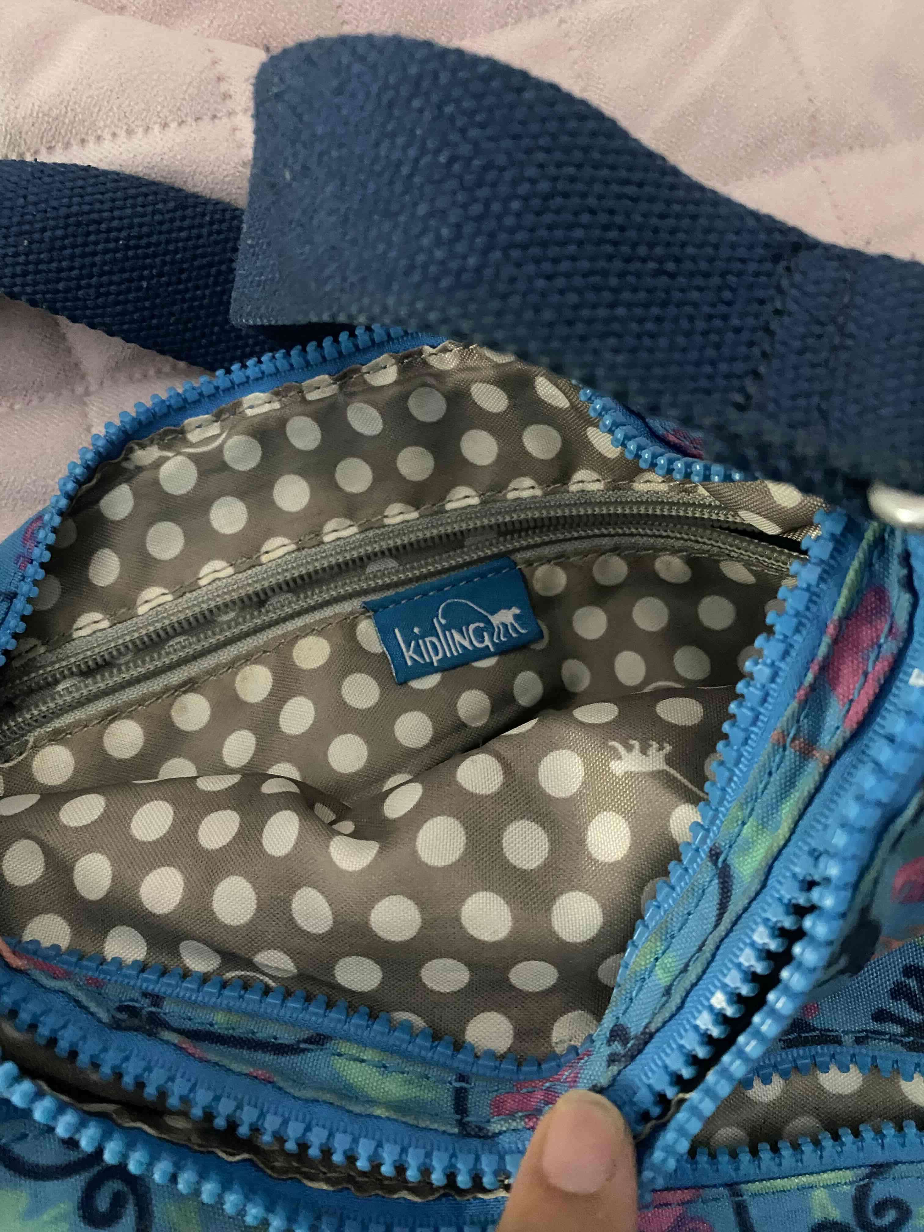 Bolso tipo bandolera original Kipling - miniatura 4