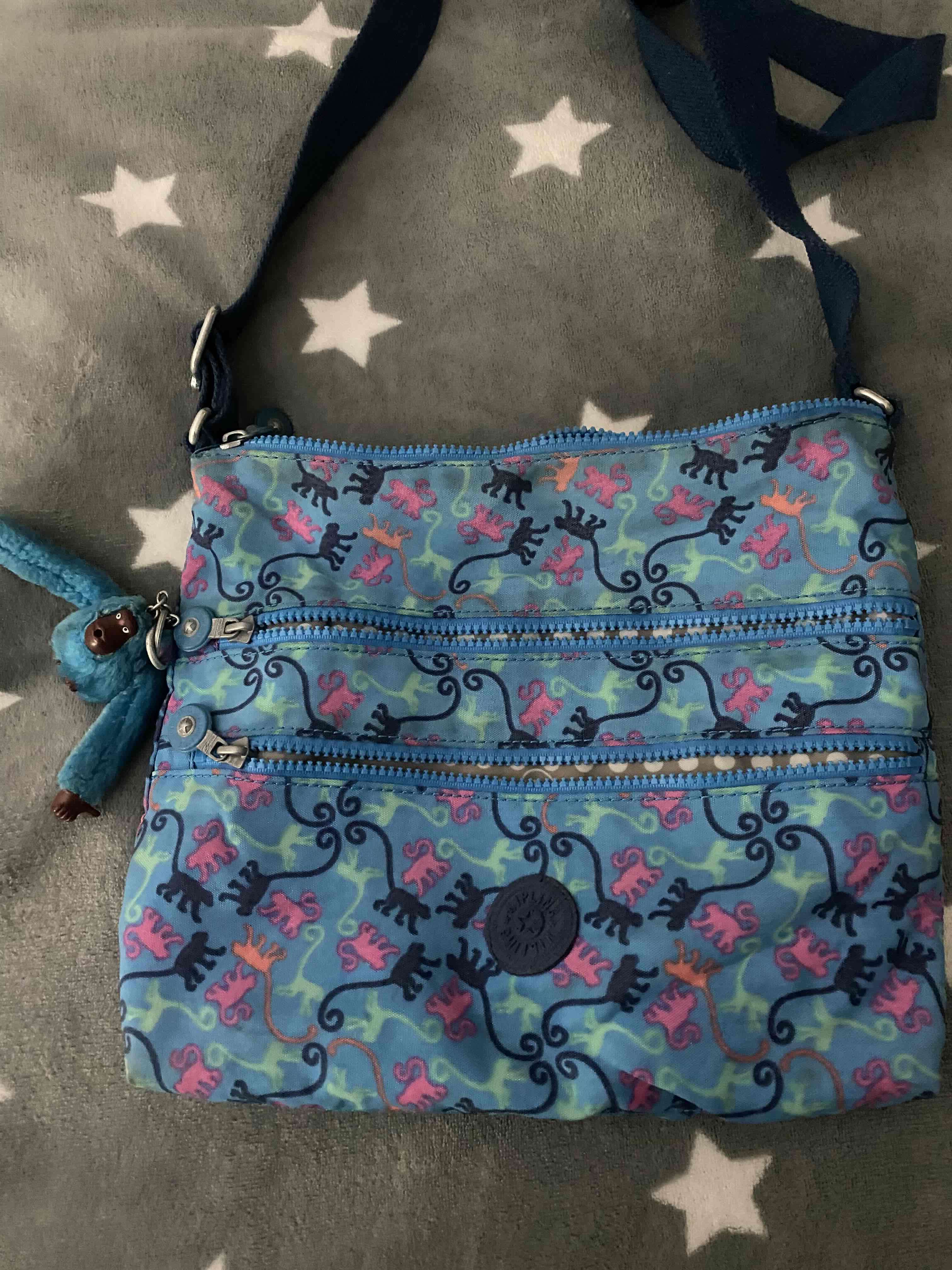 Bolso tipo bandolera original Kipling - miniatura 6