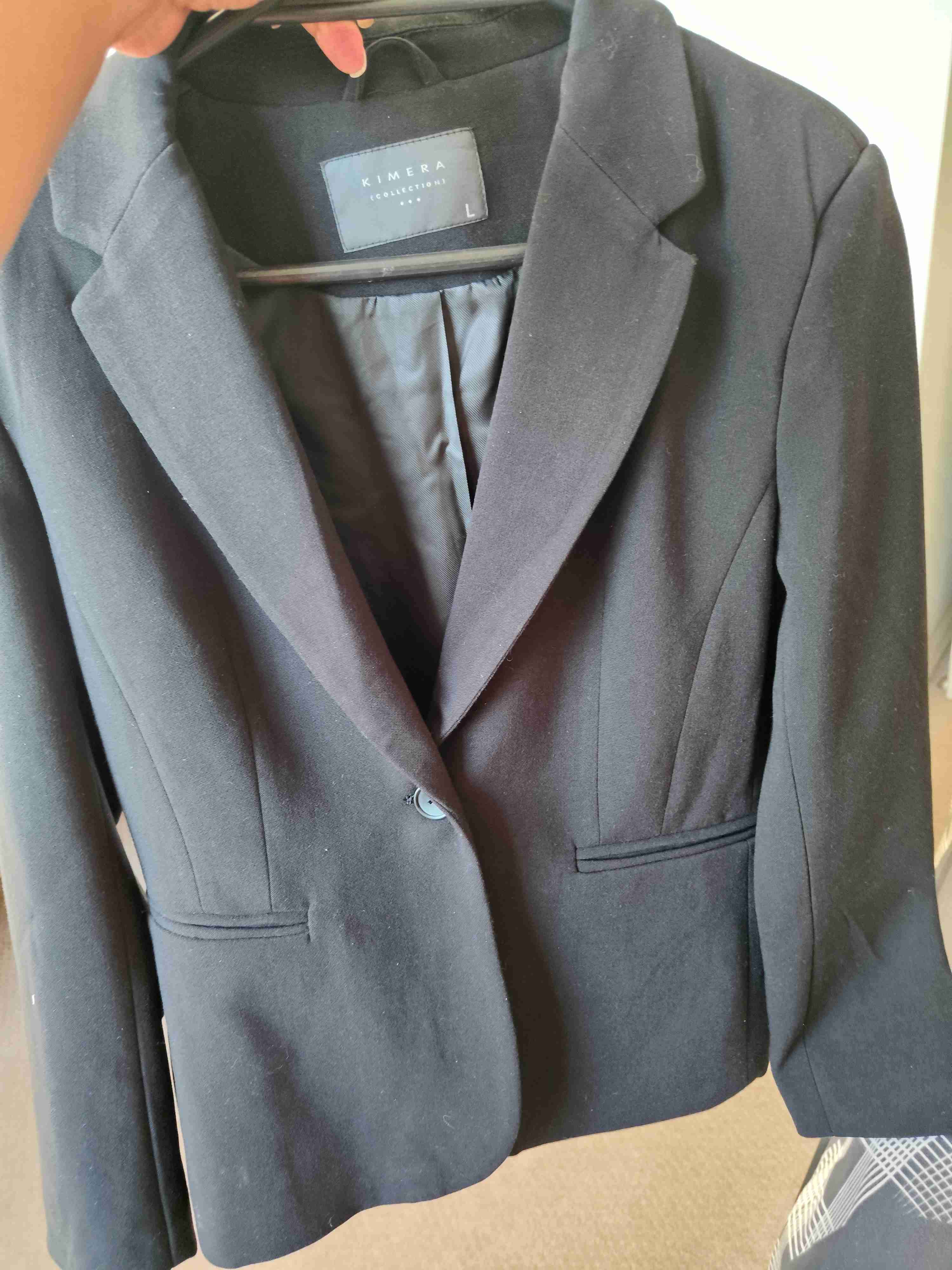 Blazer negro Kimera talla L - miniatura 3